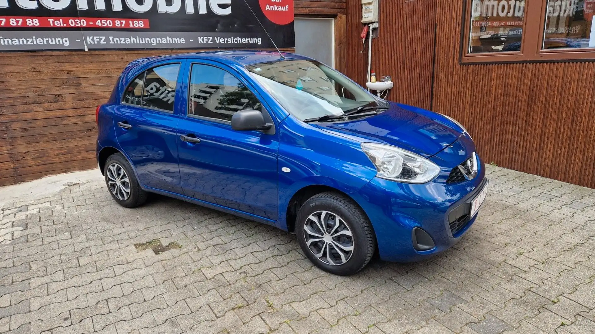 Nissan Micra Visia First, Nichtraucher, 1 Hand Blauw - 2