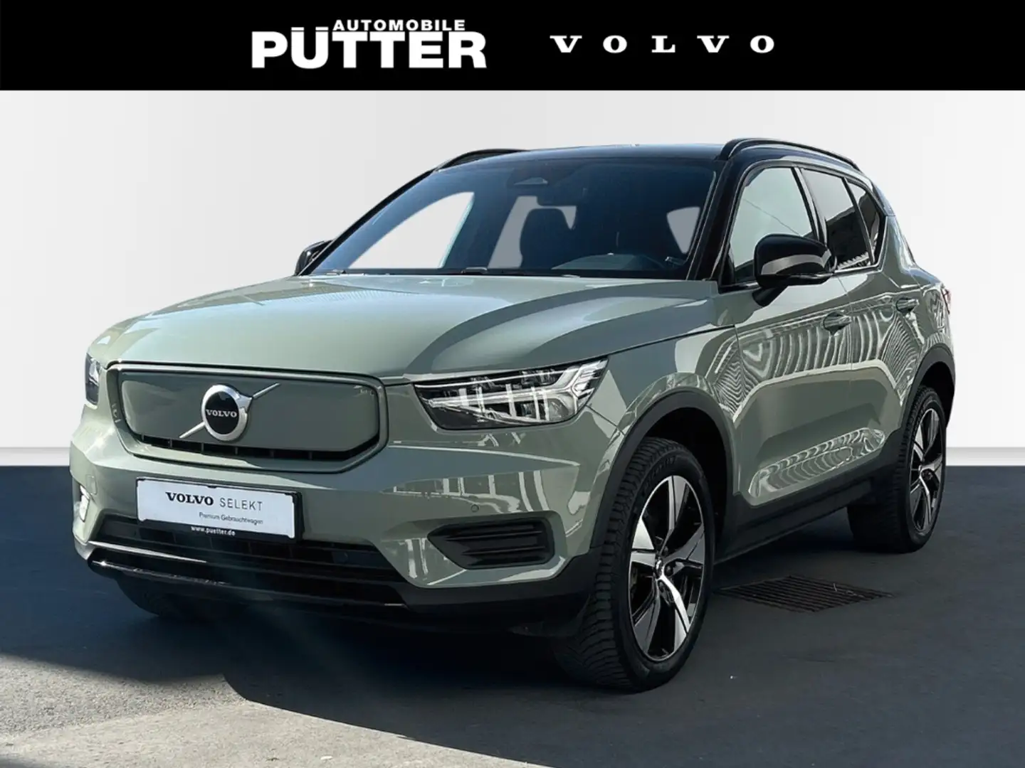 Volvo XC40 P8 Recharge Pure Electric 2WD Plus 19'' Allwetter Groen - 1