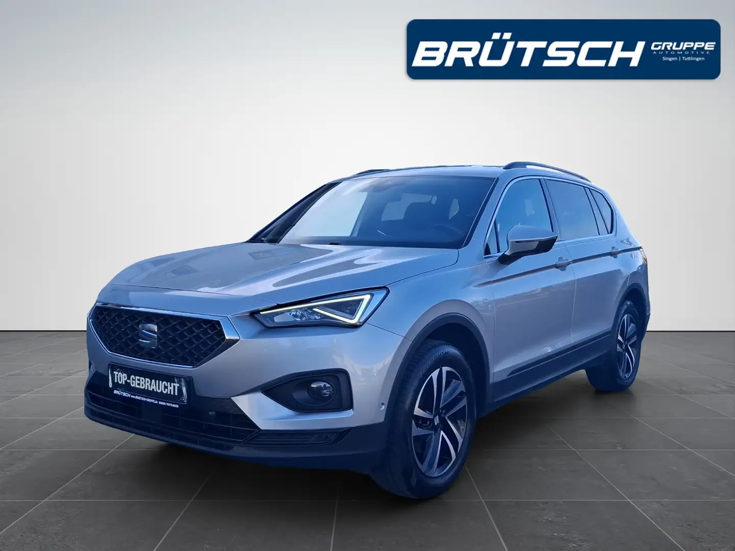 SEAT Tarraco 2.0 TDI Style DSG / AHK / NAVI / LED / SITZHEIZUNG Silber - 1