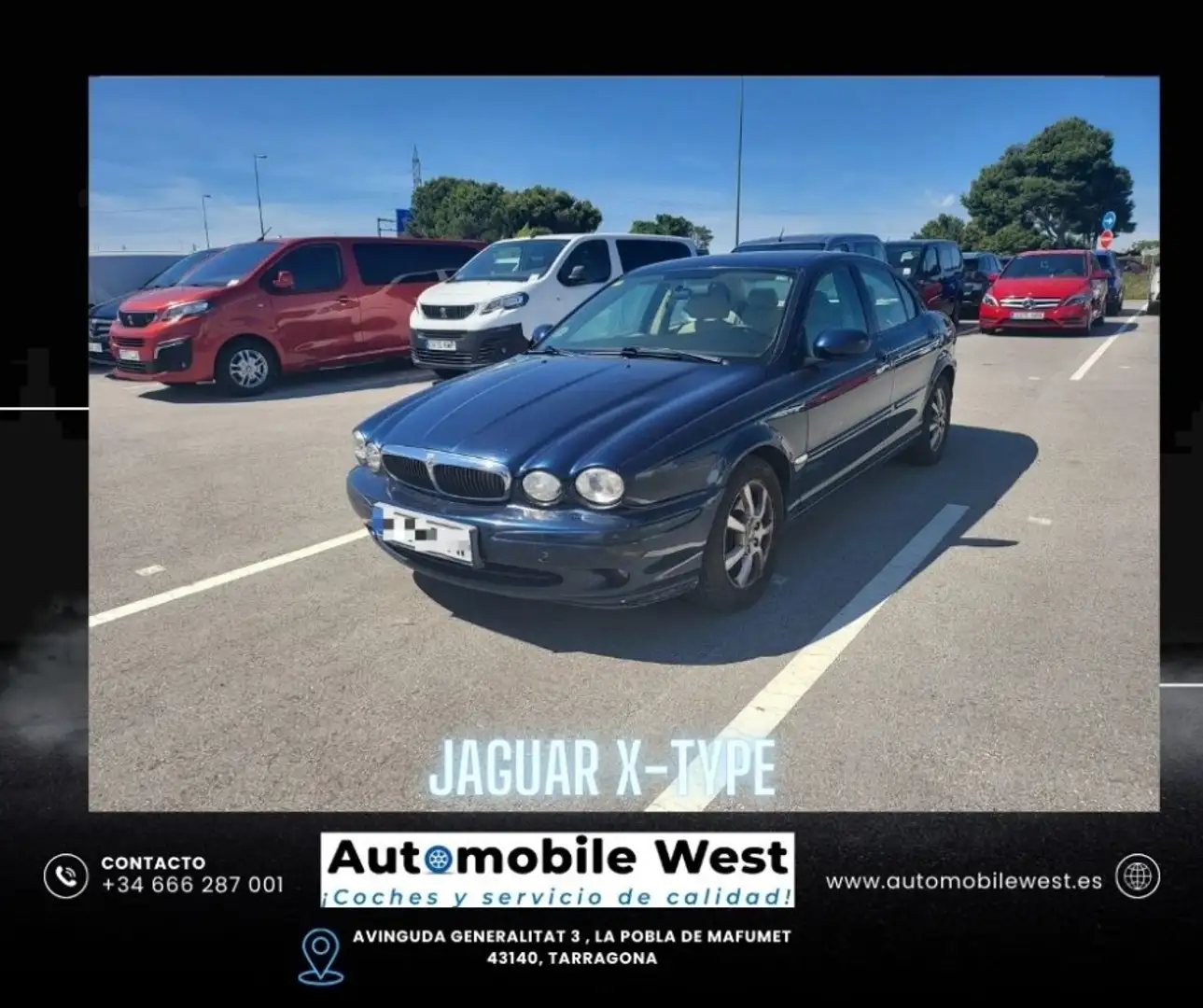 Jaguar X-Type 2.2D Executive Azul - 1