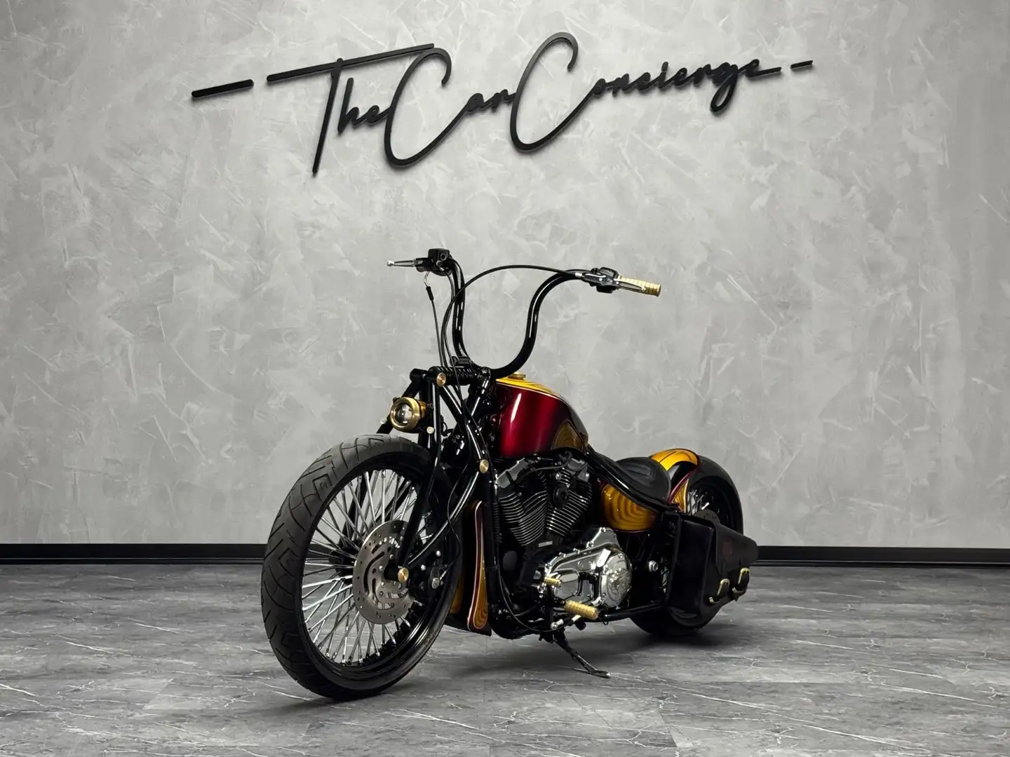 Harley-Davidson XL 1200 C CUSTOM Sportster SHOWBIKE UNIKAT Negru - 1
