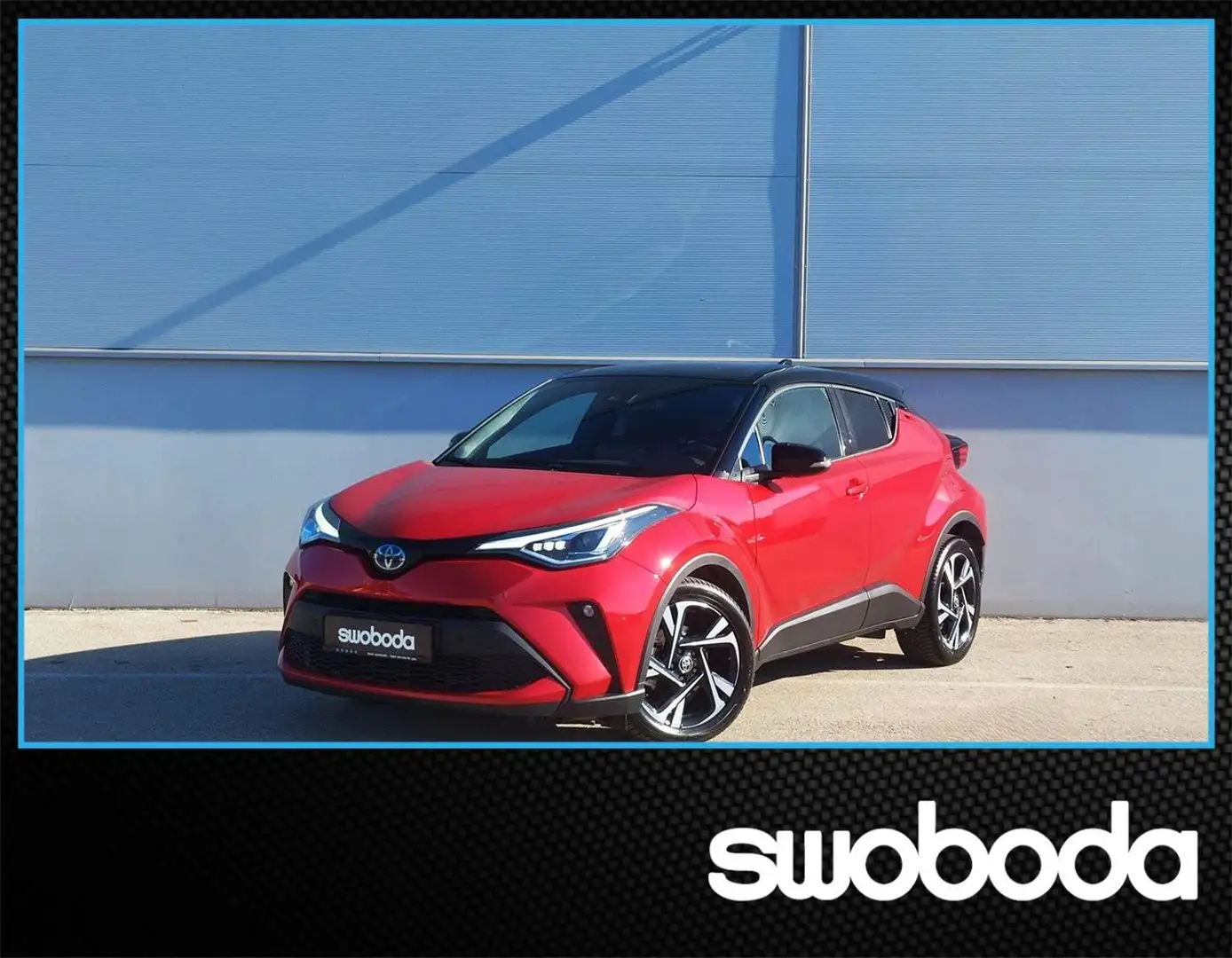 Toyota C-HR Hybrid *C-LUB* ACC+LED+Navi+SHZ+Kam Rot - 1