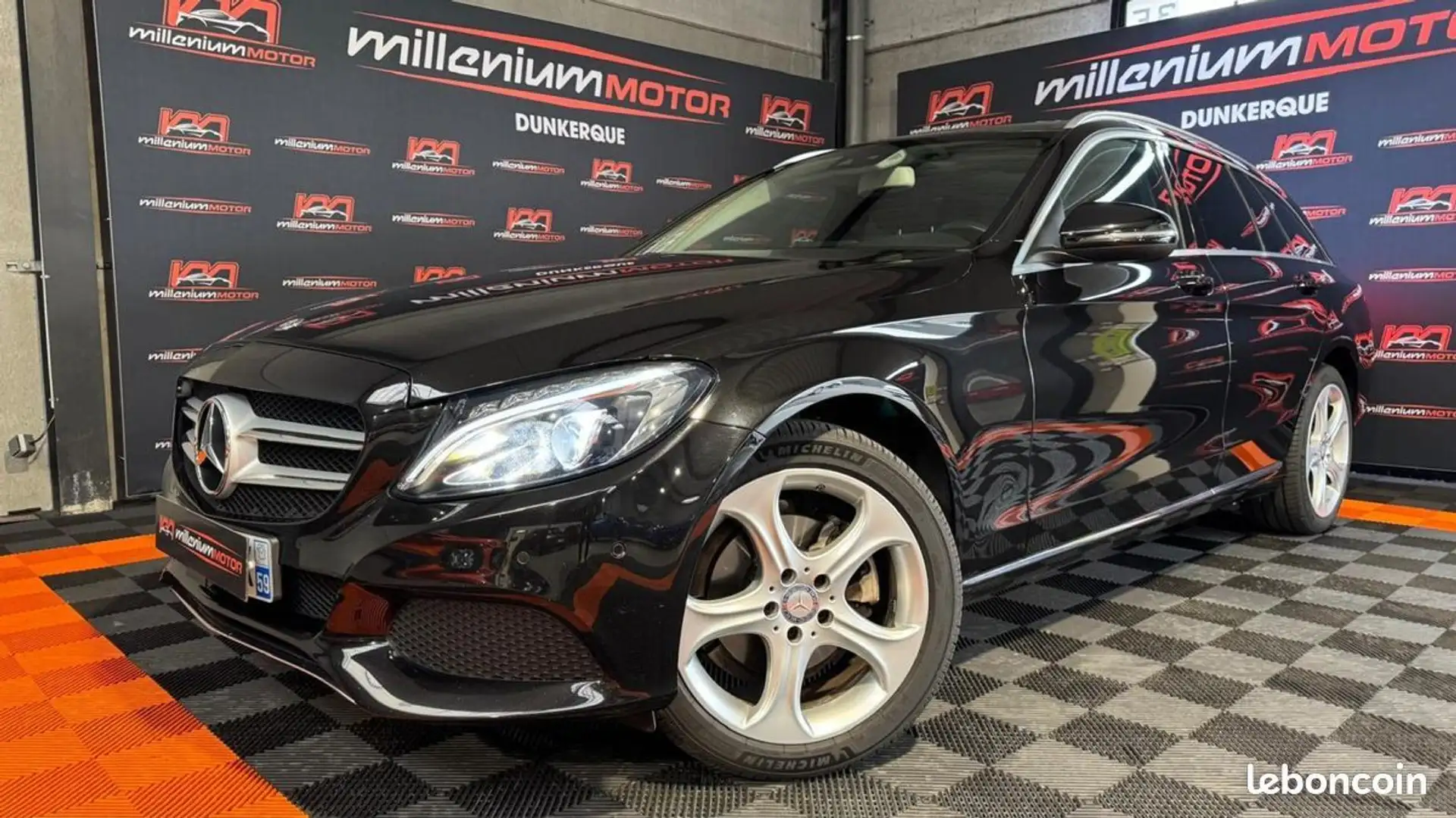 Mercedes-Benz C 200 MERCEDES 200 break business executive 184 cv 4 matic 7g tronic garantie 6 mois Noir - 1
