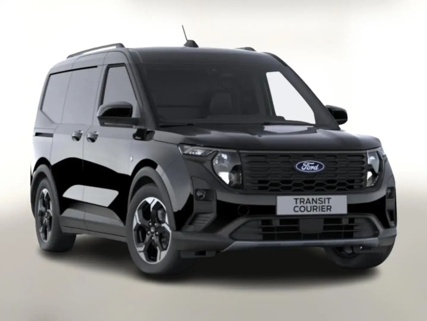 Ford Transit Courier Active Aut WinterP Kam Temp 17Z 92 kW (125 PS),... Schwarz - 1