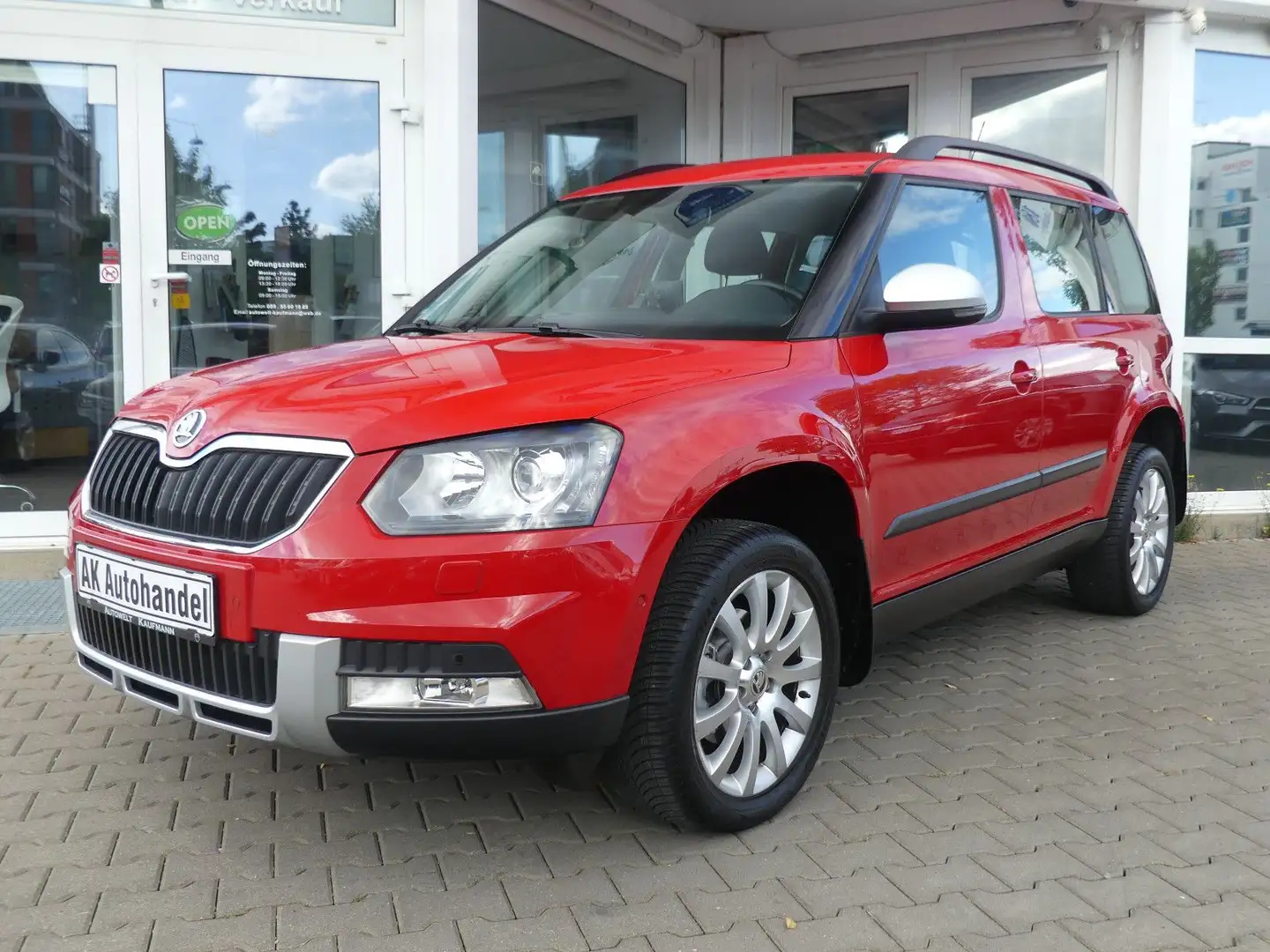 Skoda Yeti Kamera Standheizung Bi-Xenon 1.Hand Rot - 1