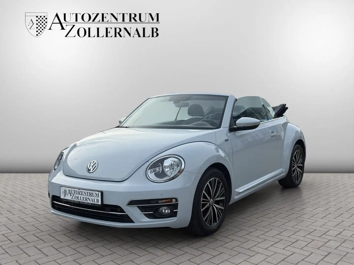 Volkswagen Beetle Cabriolet 2.0 TDI Allstar *1.HAND*NAVI* Argent - 1