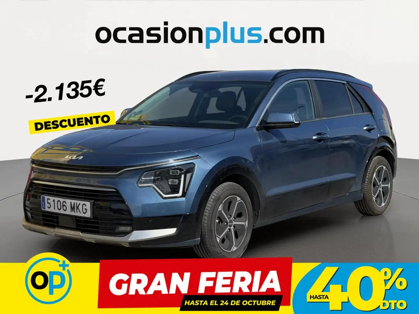 Kia Niro 1.6 HEV Drive 141 Azul - 1