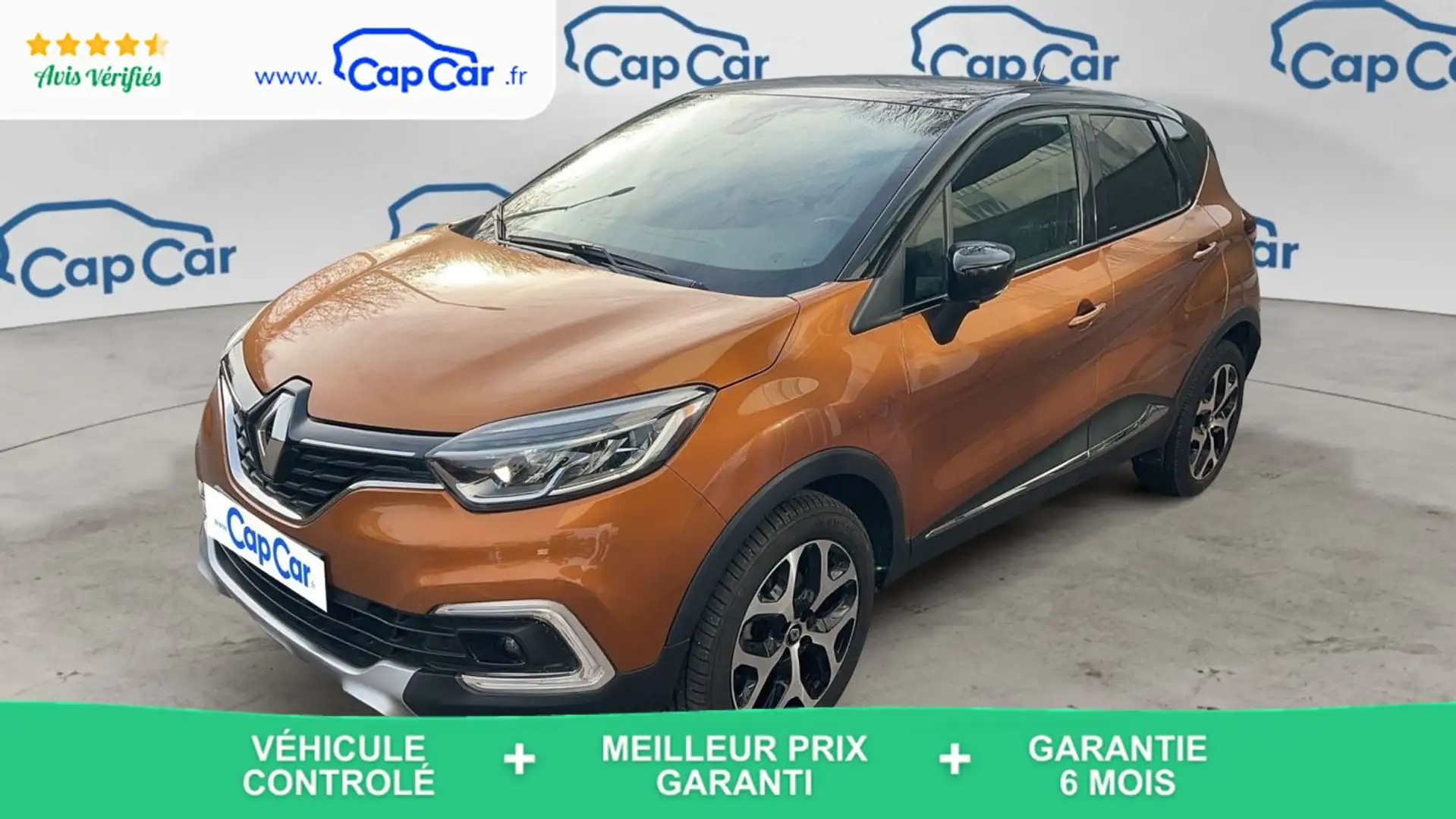 Renault Captur 1.2 TCE 118 EDC6 Intens Orange - 1
