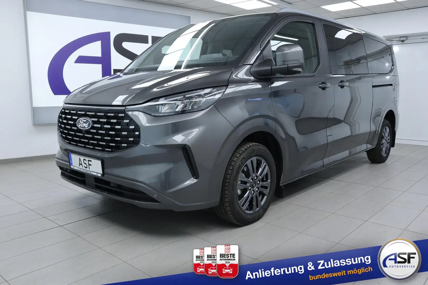 Ford Tourneo Custom L2 Titanium #ACC #KeyFree #8-Sitzer #Winter-P. ... Šedá - 1