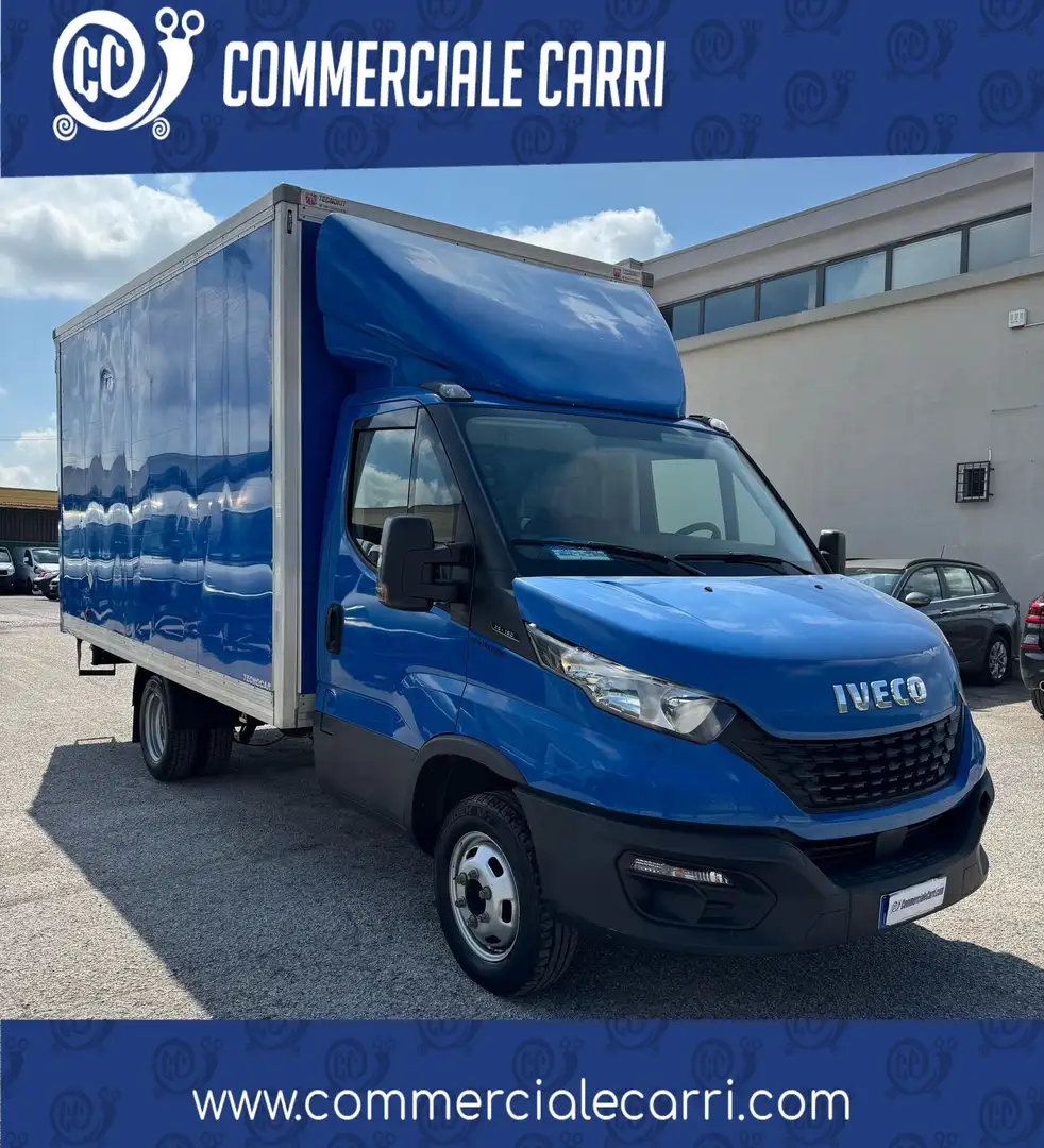 Iveco Daily 35C16 FURGONE BOX 3 POSTI - 2020 plava - 1