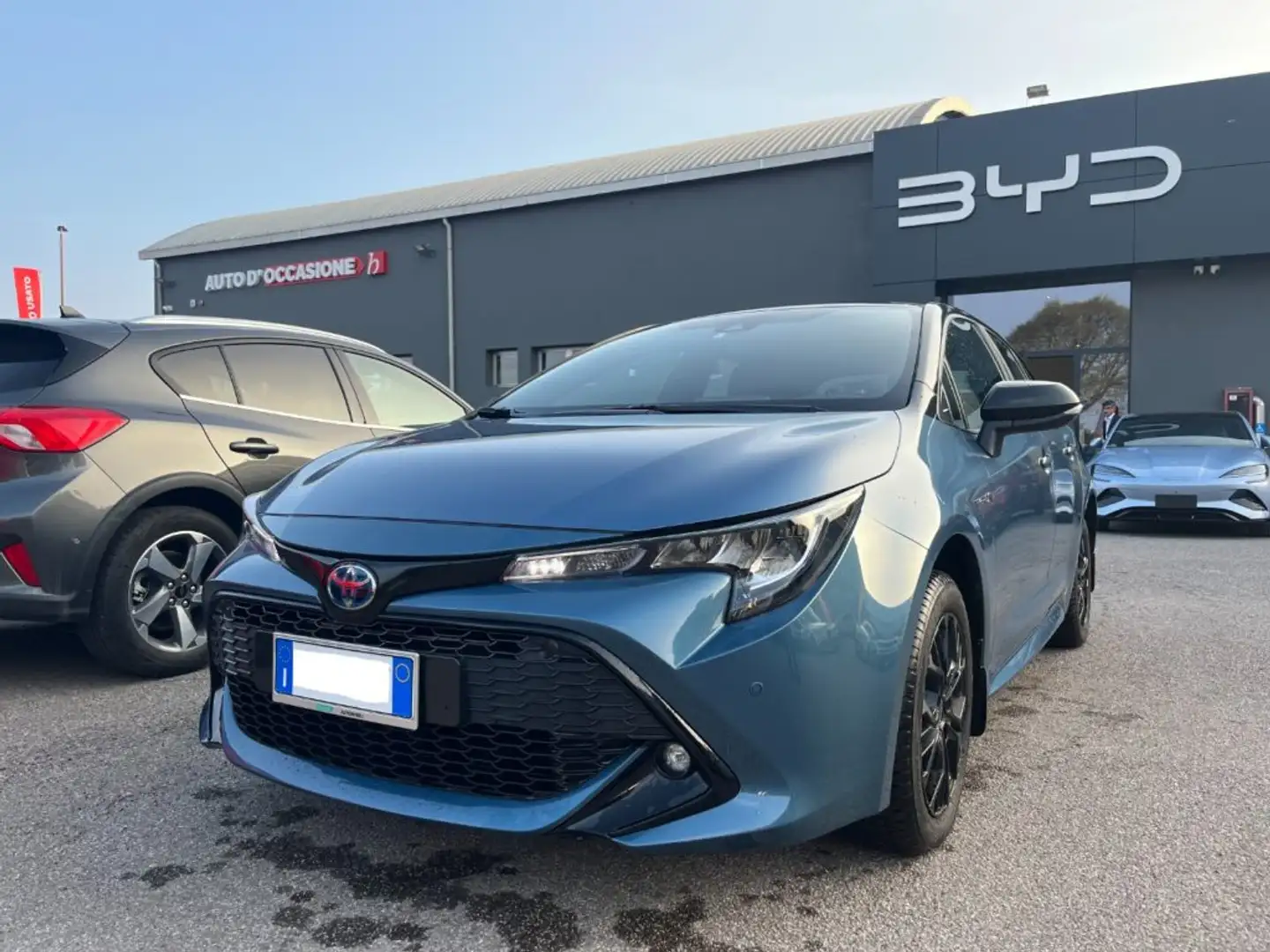 Toyota Corolla 1.8 Hybrid Active AUTOMATICA NEOPATENTATO Blu/Azzurro - 2