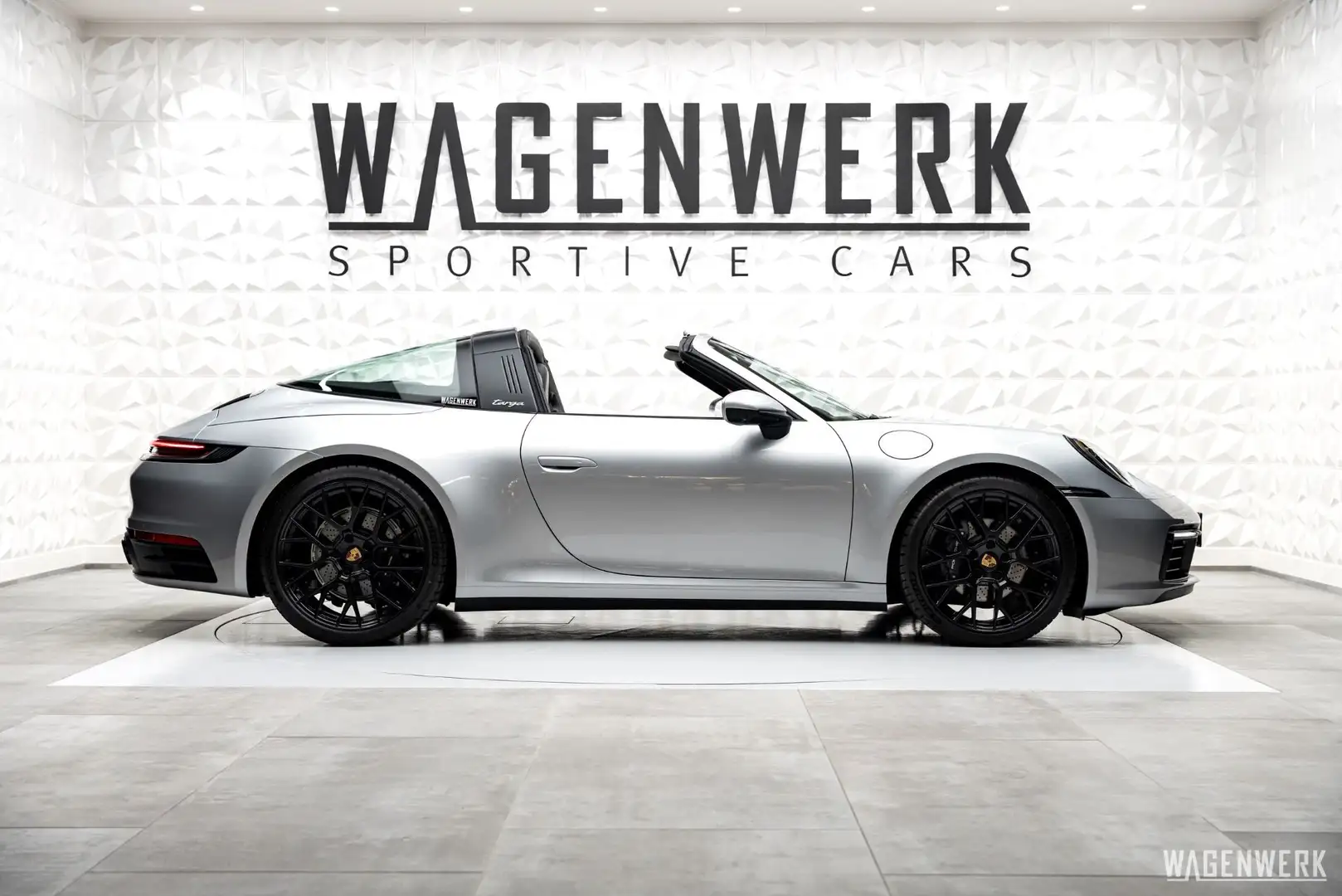 Porsche 992 Targa 4 PDK 14-WEGE KEYLESS BOSE SITZKÜHLUNG Silber - 2