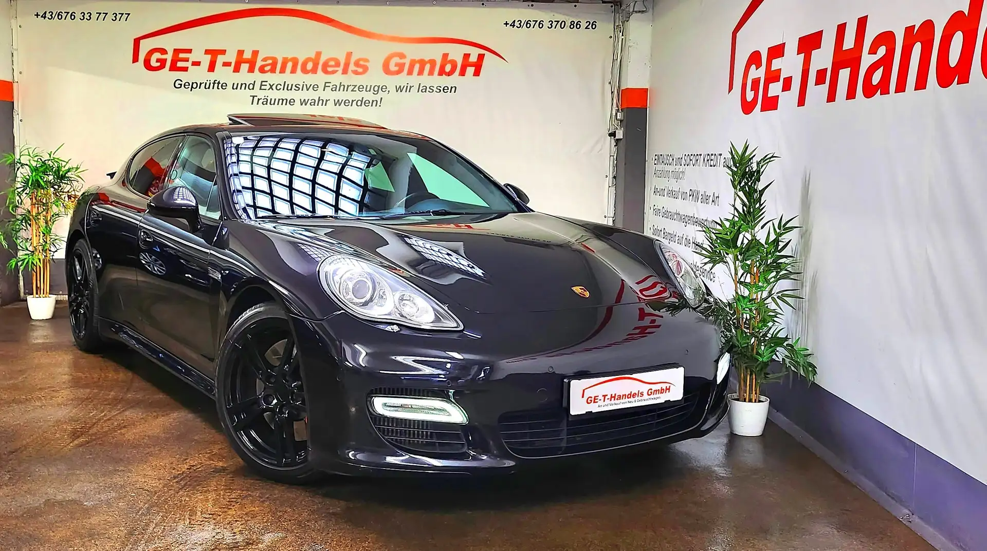 Porsche Panamera Turbo DSG Sport-Chrono-Paket Schwarz - 2