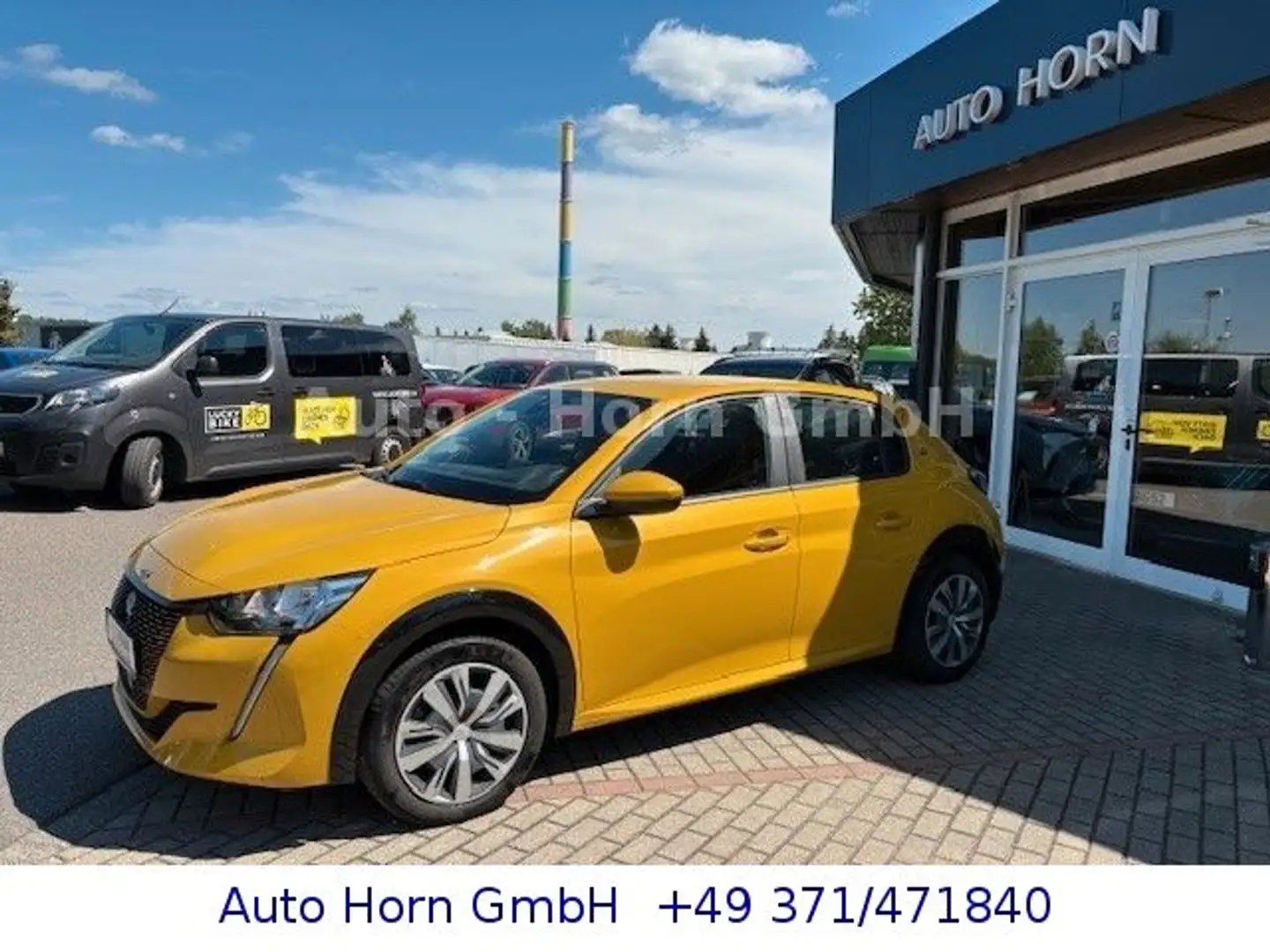 Peugeot 208 e- Active Gelb - 2