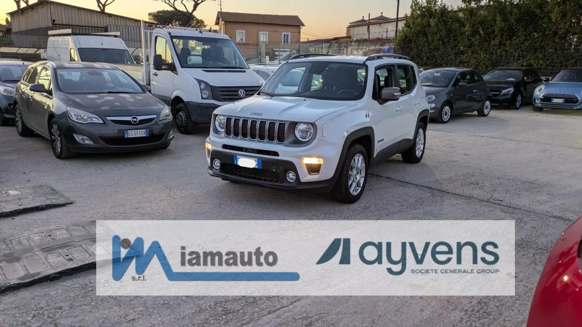 Jeep Renegade 1.3 T4 PHEV LIMITED 4Xe AT6 190cv LANE SENSE Bianco - 1