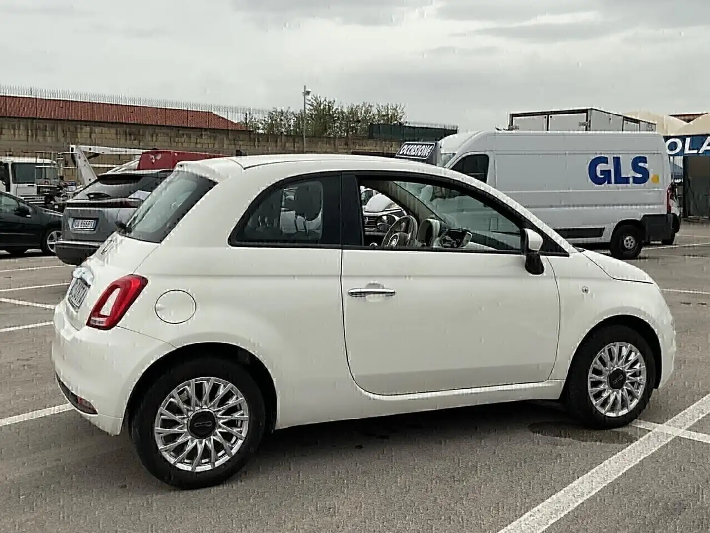 Fiat 500 500 1.2 Lounge Blanc - 2