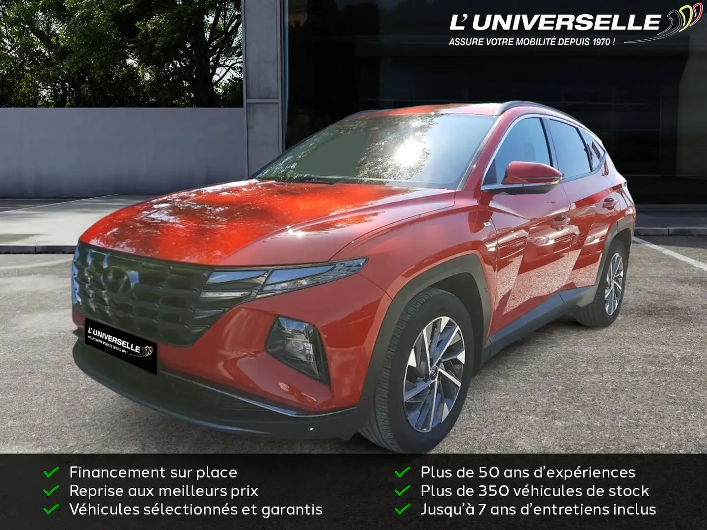 Hyundai TUCSON FEEL MILD 48V 150 CV 2WD Rosso - 1