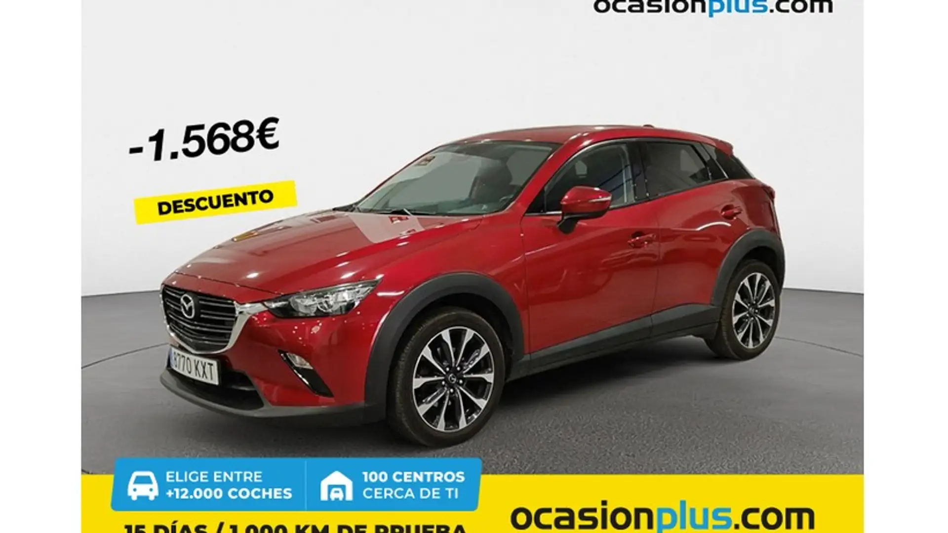Mazda CX-3 1.8 Skyactiv-D Zenith 2WD 85kW Rojo - 1