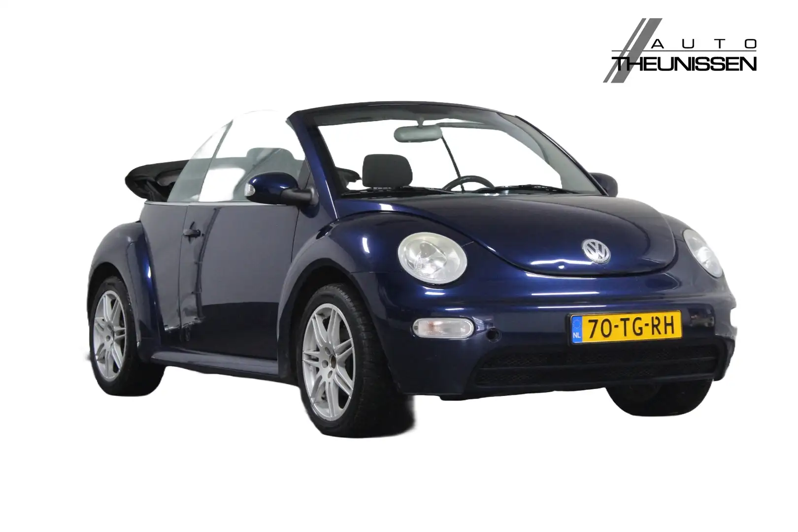 Volkswagen New Beetle 1.6 Cabriolet | 1e eigenaar | Airco Blauw - 1