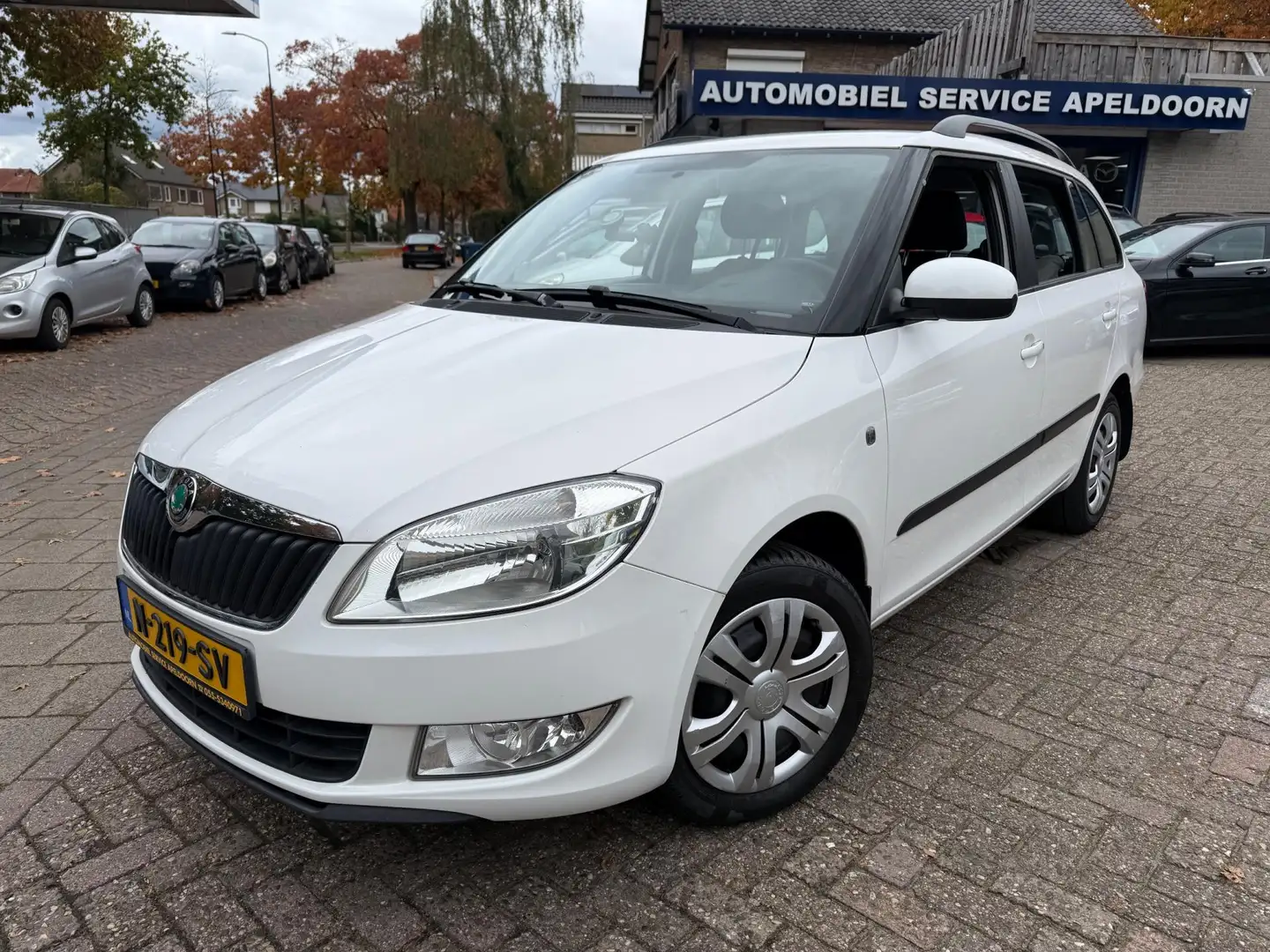 Skoda Fabia Combi 1.2 TSI Ambition *85PK*AIRCO*STUURBEKR.*ELLE Blanc - 1