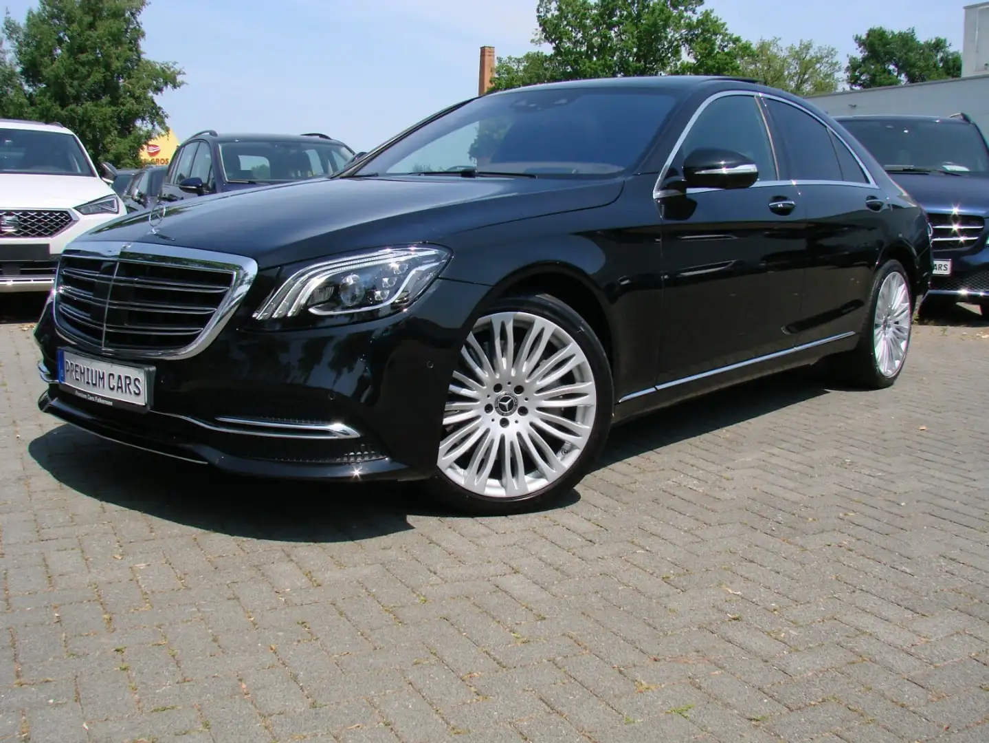 Mercedes-Benz S 400 Distronic+ Pano Burmester HeadUp Standheizung Noir - 2