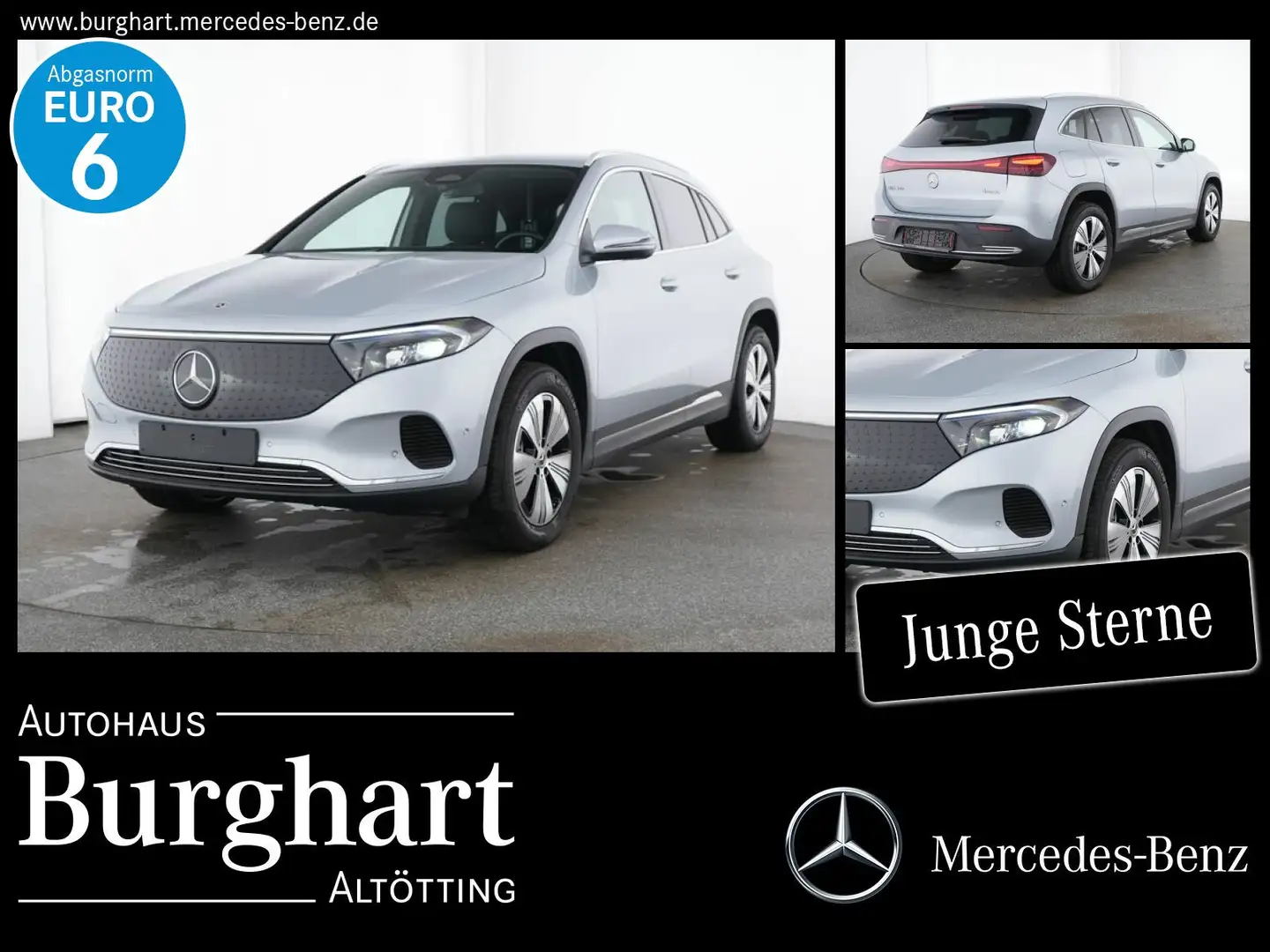 Mercedes-Benz EQA 300 EQA 300 4M Progressive/Advanced/AHK/Ambiente/LED Argintiu - 1