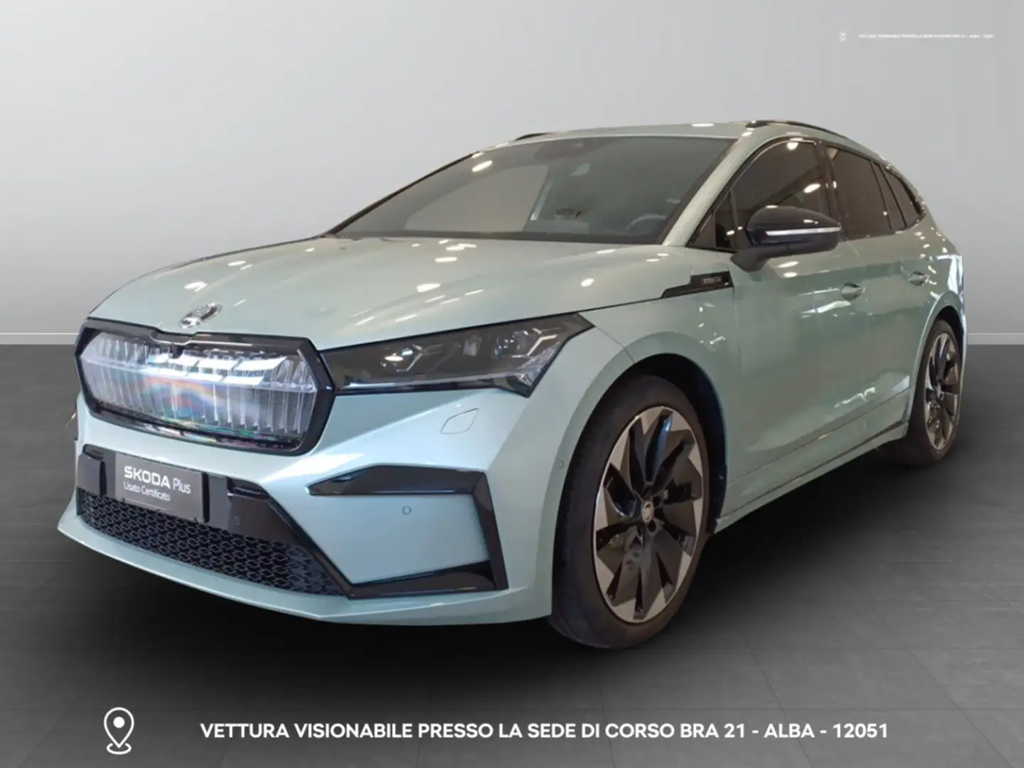 Skoda Enyaq iV - Enyaq iV 80x Sportline 4x4 Blu/Azzurro - 1