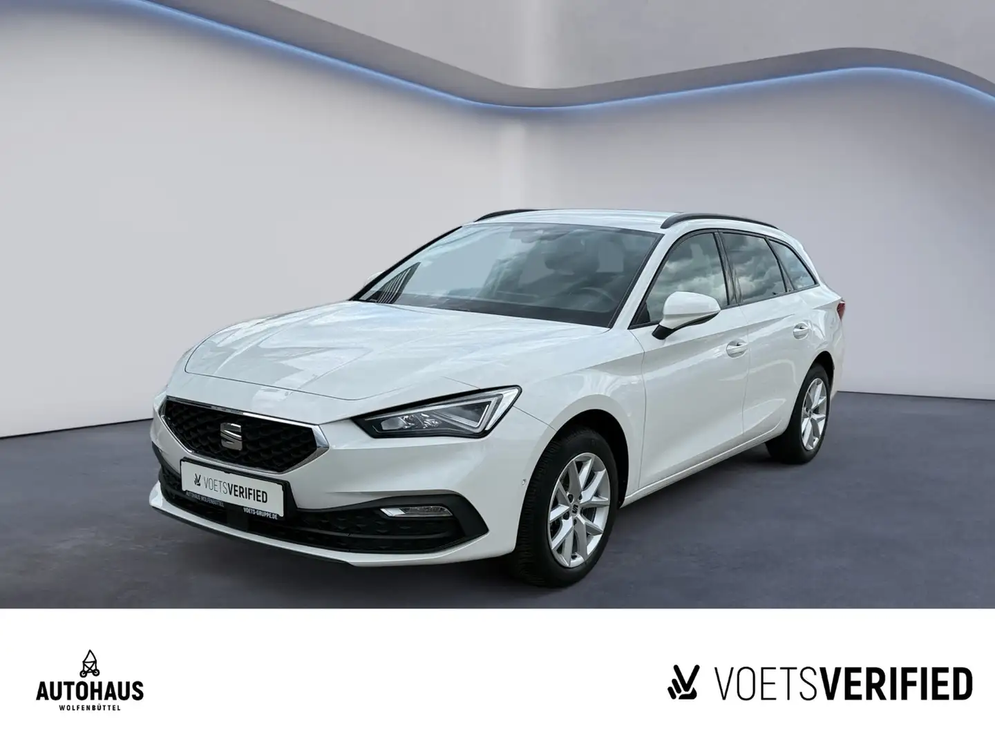 SEAT Leon ST Style 1.5 eTSI DSG ACC LED NAV PDC SHZ Blanc - 1