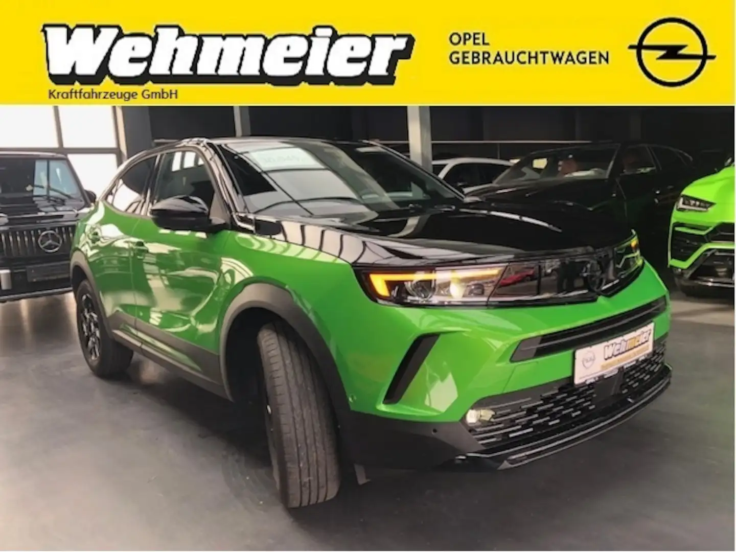 Opel Mokka GS Line-SHz, Park&GO, Dachpaket, LED, DAB Verde - 1