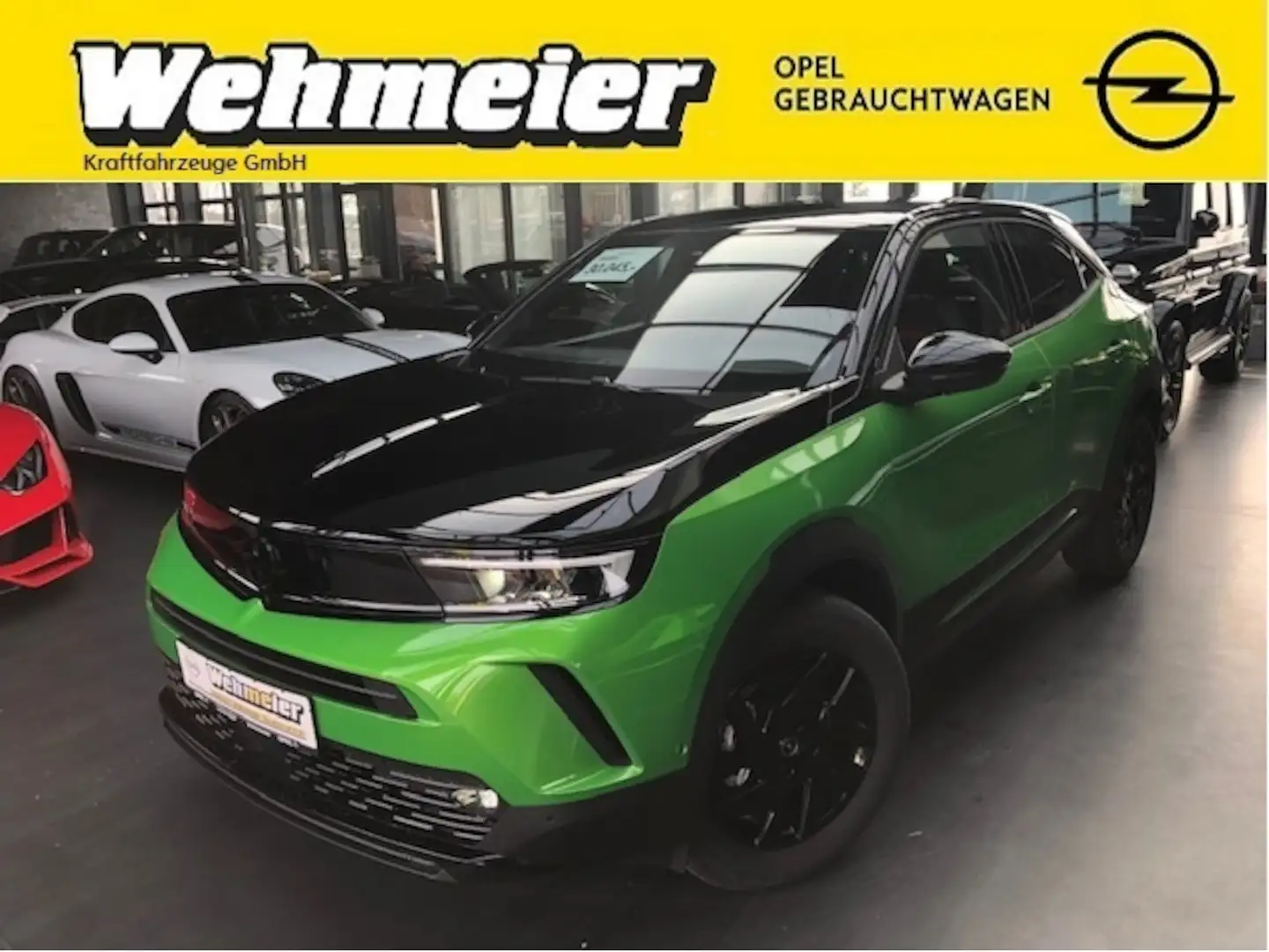 Opel Mokka GS Line-SHz, Park&GO, Dachpaket, LED, DAB Verde - 2