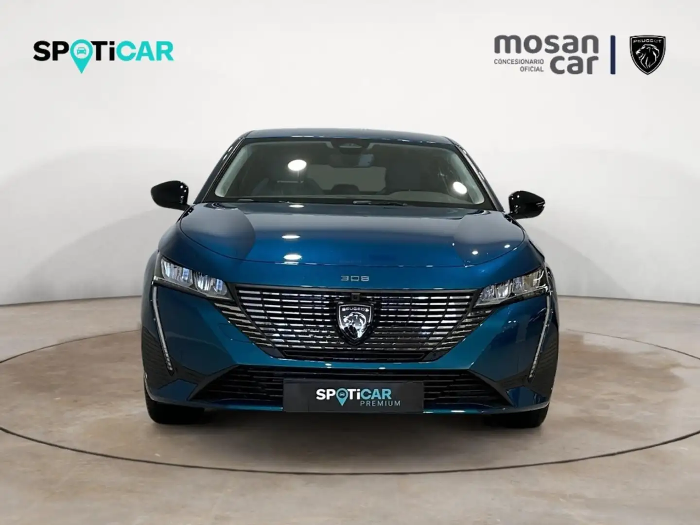 Peugeot 308 1.2 Hybrid Allure 136 e-DCS6 Bleu - 2