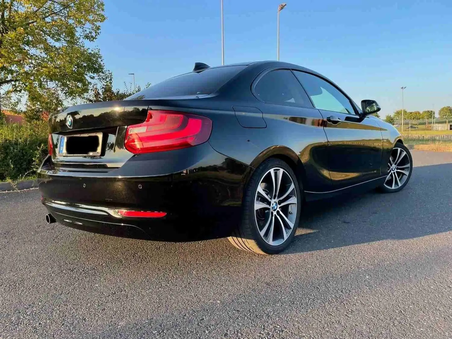 BMW 220 220d Coupe Negru - 2