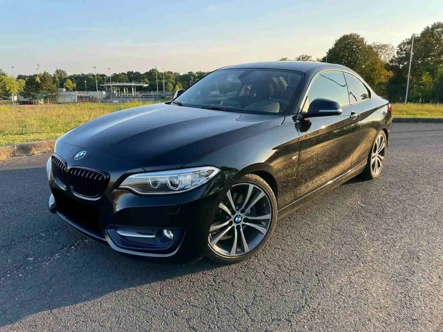 BMW 220 220d Coupe Negru - 1