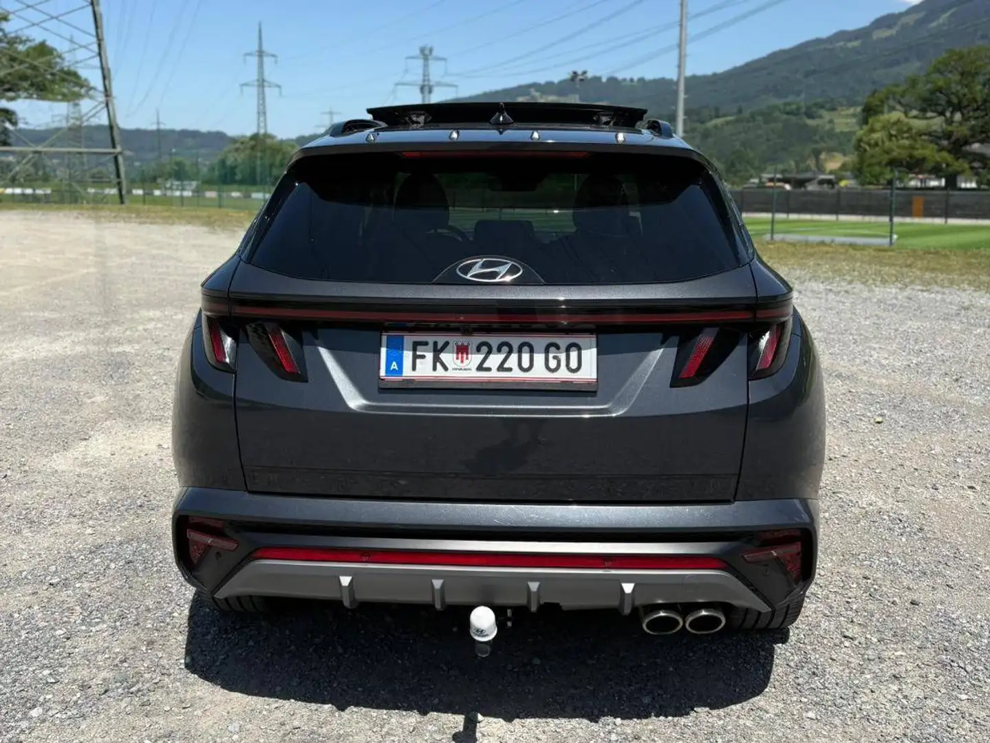 Hyundai TUCSON 1,6 T-GDI Plug-In Hybrid 4WD N-Line Aut. N- Grau - 2