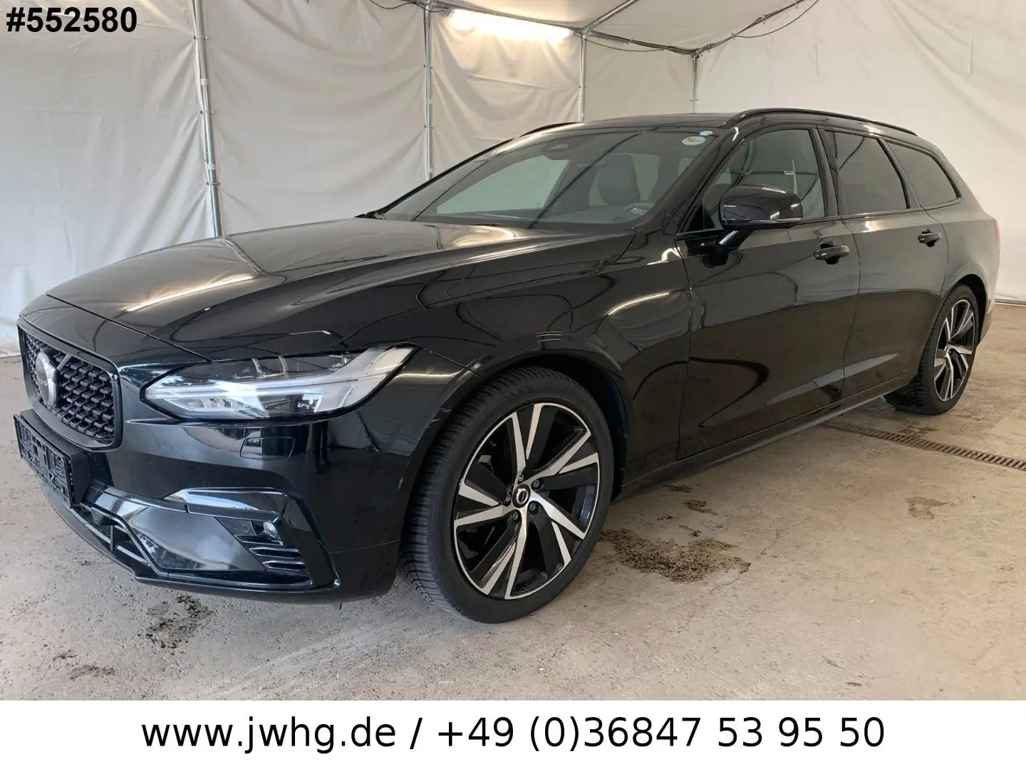 Volvo V90 Plus Dark LED 19" Navi Glasdach Kam HarmanK Чёрный - 1