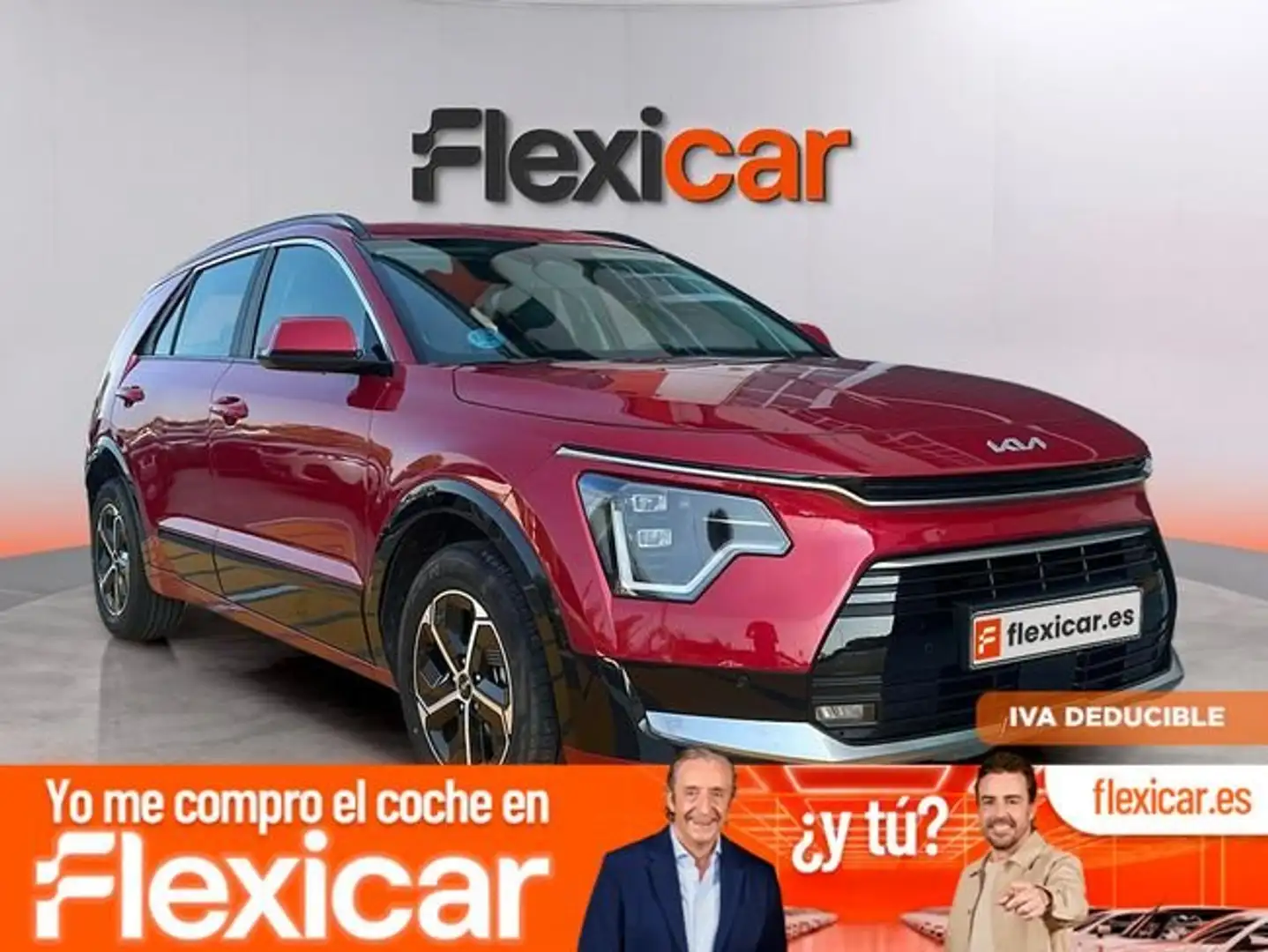 Kia Niro 1.6 GDi HEV 95kW (129CV) Drive Rojo - 1