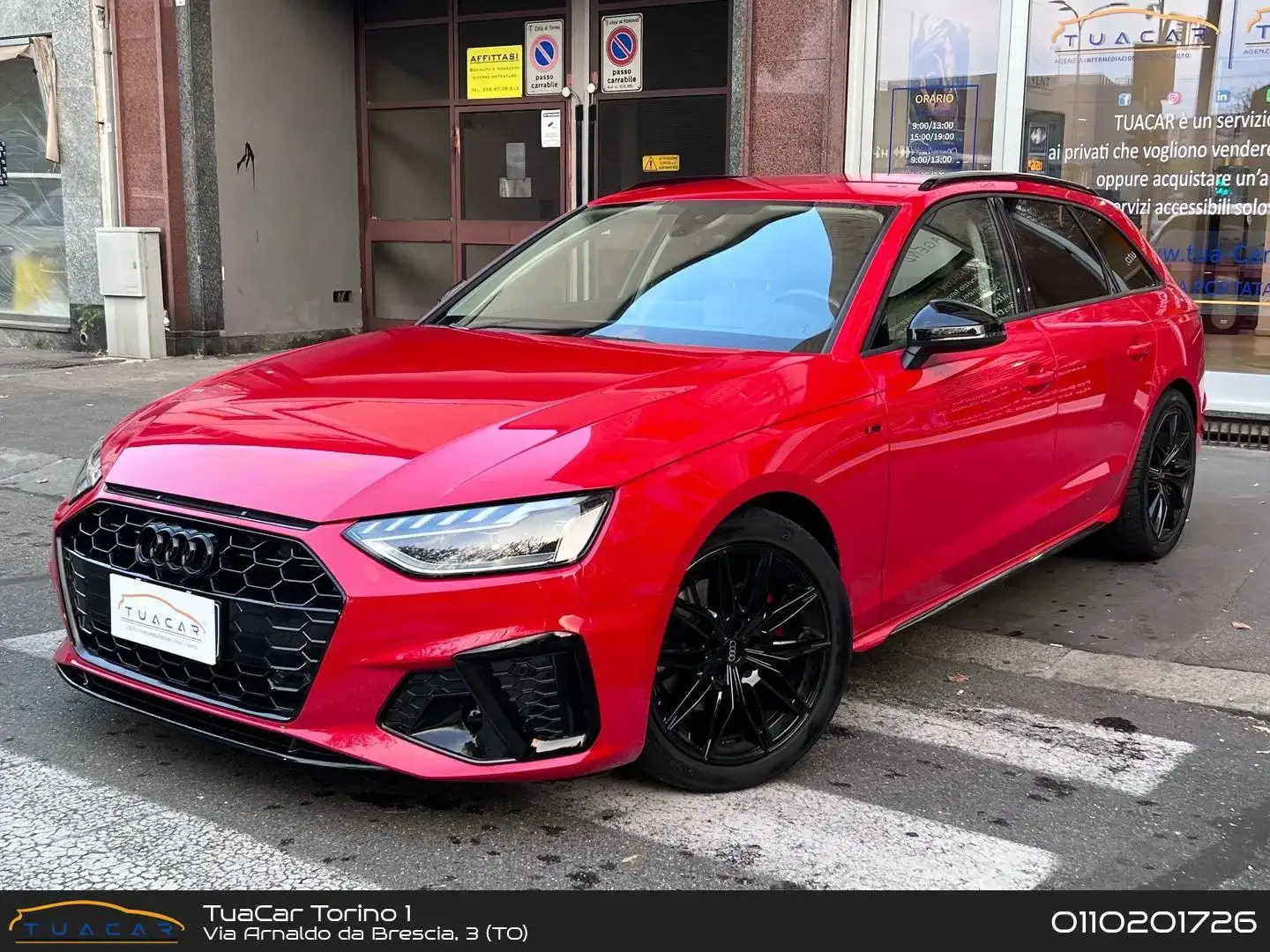 Audi A4 S Line Edition 2.0 35 TDI MHEV Rosso - 1