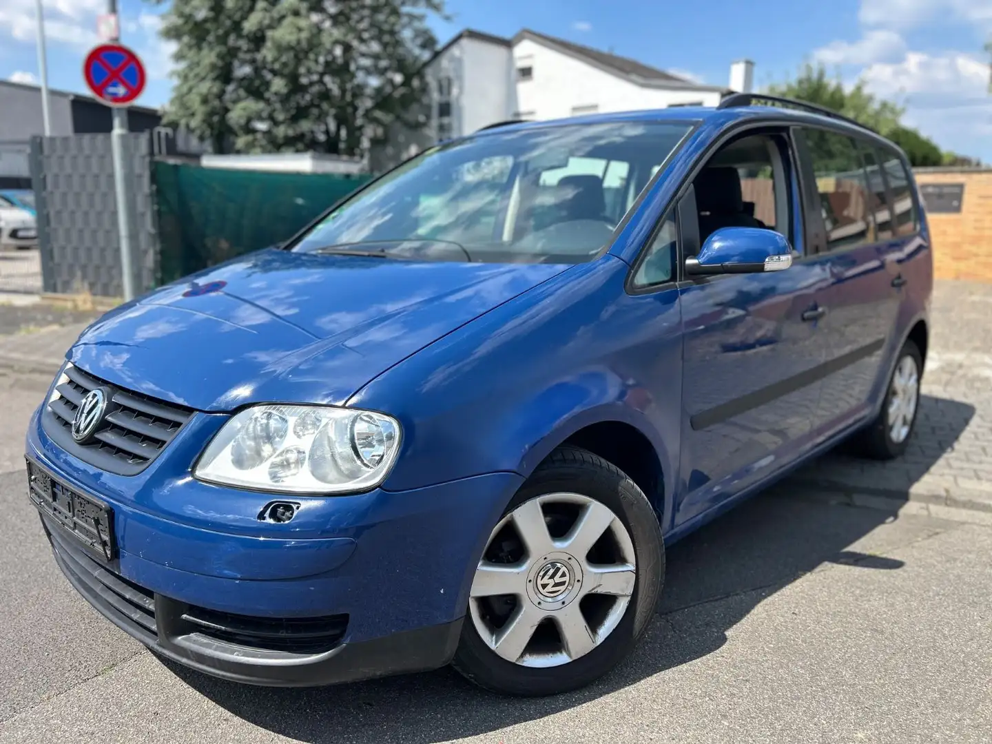 Volkswagen Touran 1.6* 7 Sitzer * TÜV 11.2026* Klima Blu/Azzurro - 1