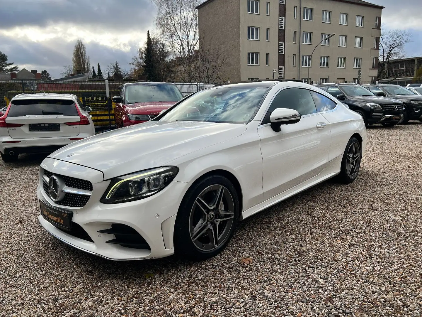 Mercedes-Benz C 300 d Autom Coupe.*AMG Line*Panorama*Multibeam Weiß - 2