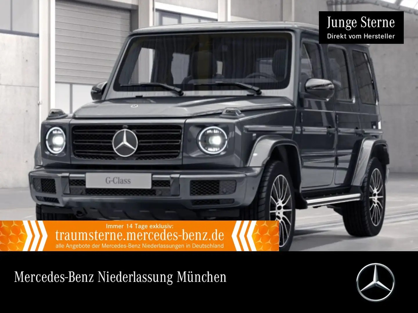 Mercedes-Benz G 400 d AMG+NIGHT+360+AHK+MULTIBEAM+FAHRASS+20"+9G Gri - 1