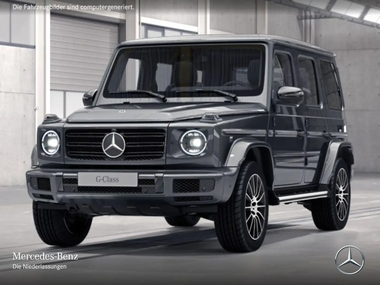 Mercedes-Benz G 400 d AMG+NIGHT+360+AHK+MULTIBEAM+FAHRASS+20"+9G Gri - 2