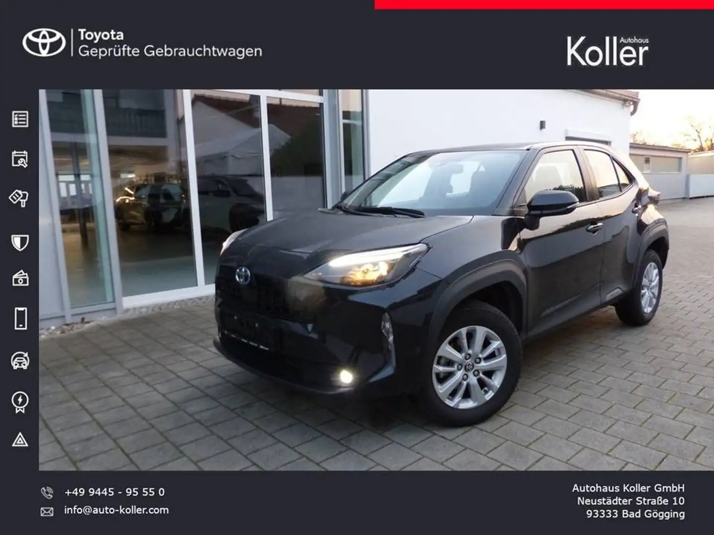 Toyota Yaris Cross 1,5 VVT-iE Hybrid Comfort Schwarz - 1