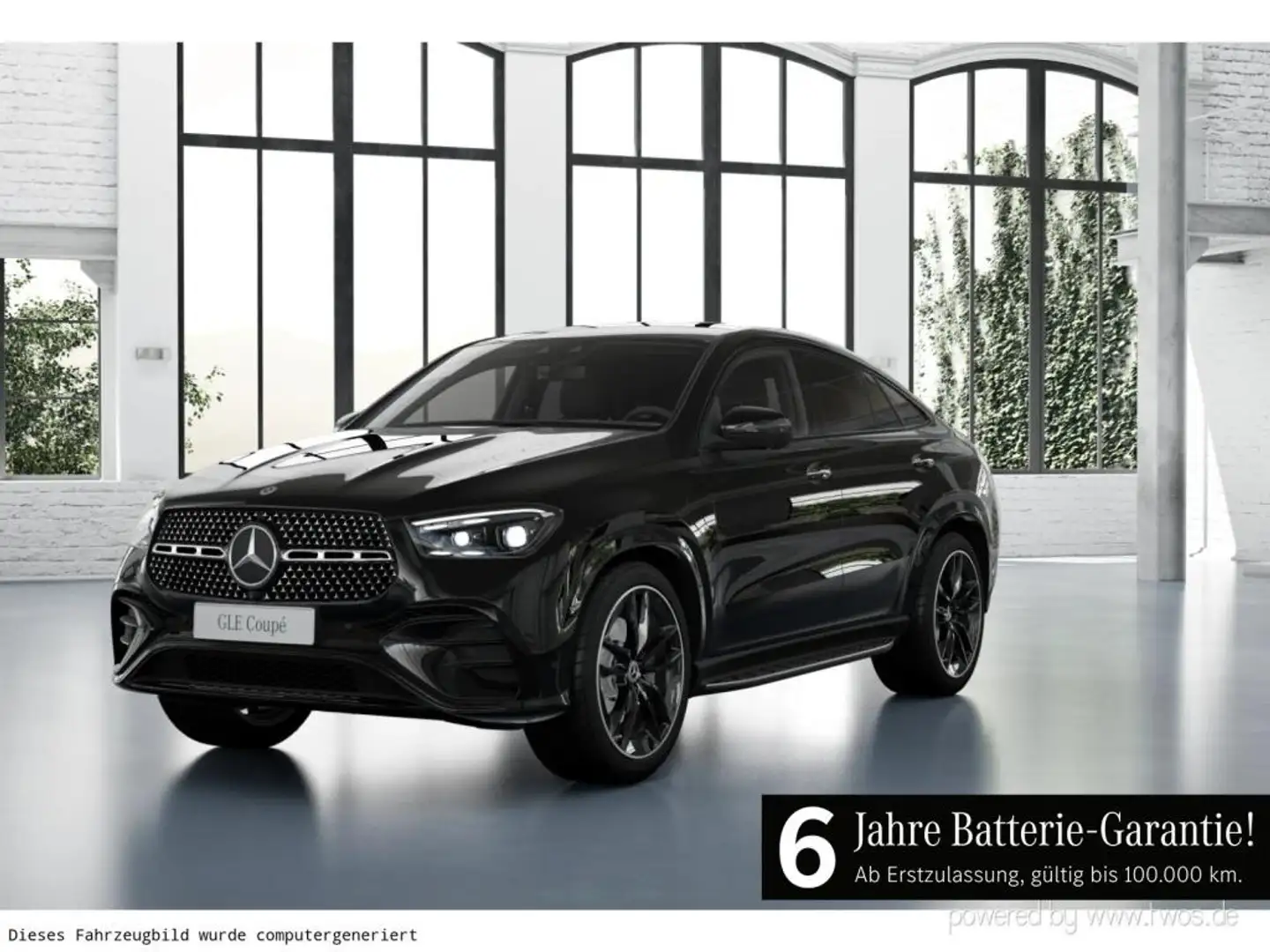 Mercedes-Benz GLE 350 de 4M Coupé AMG Night SpurW PDC elSitz Negro - 1