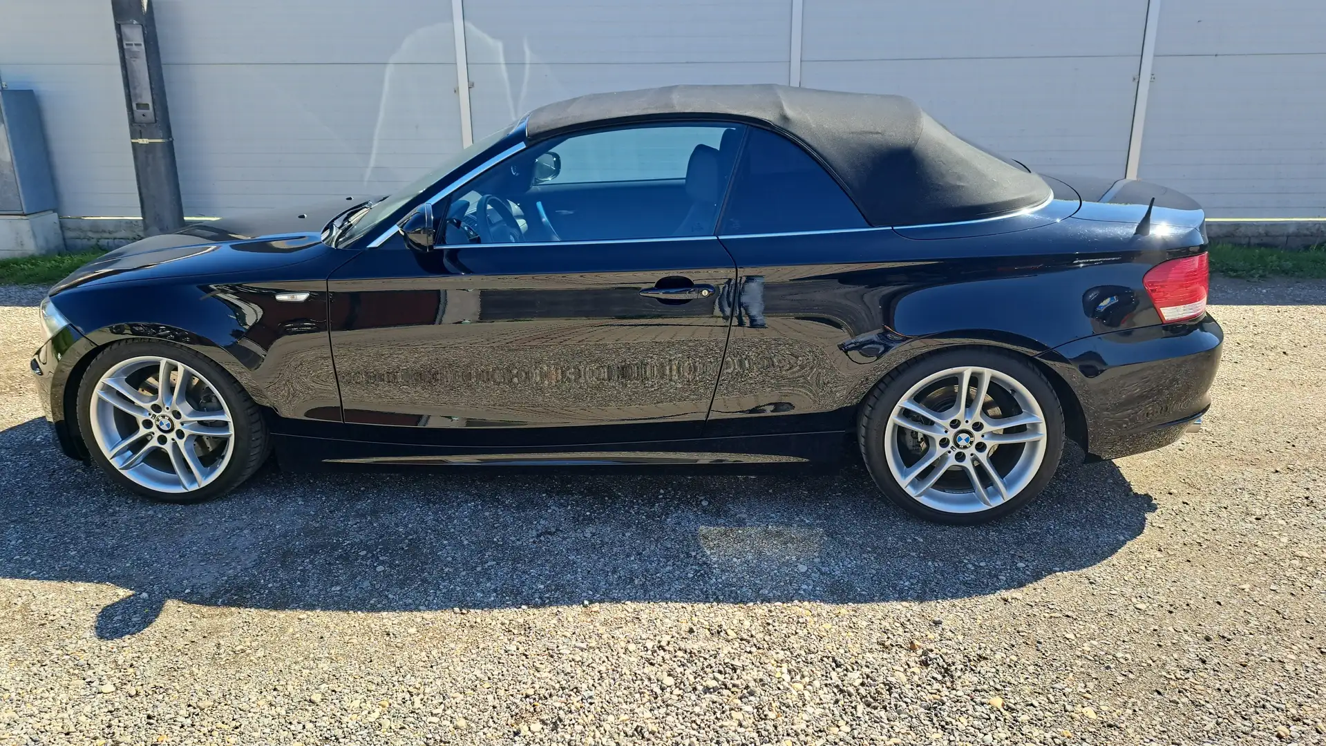 BMW 123 123d Cabrio M-Paket -49.500km- Czarny - 2