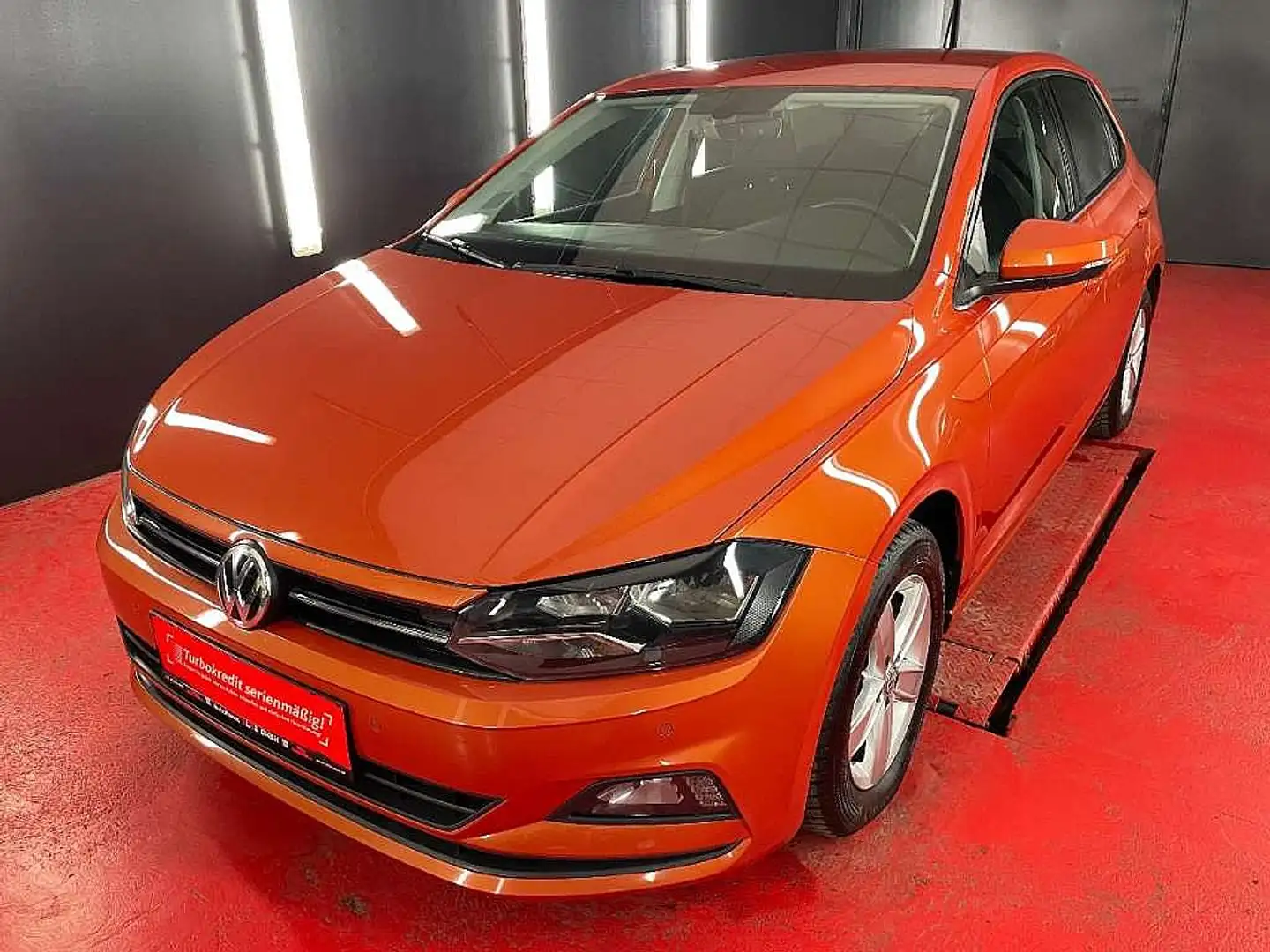Volkswagen Polo 1,0 *Serviceheft *1.Besitz *NUR 96.000km !!! Orange - 2