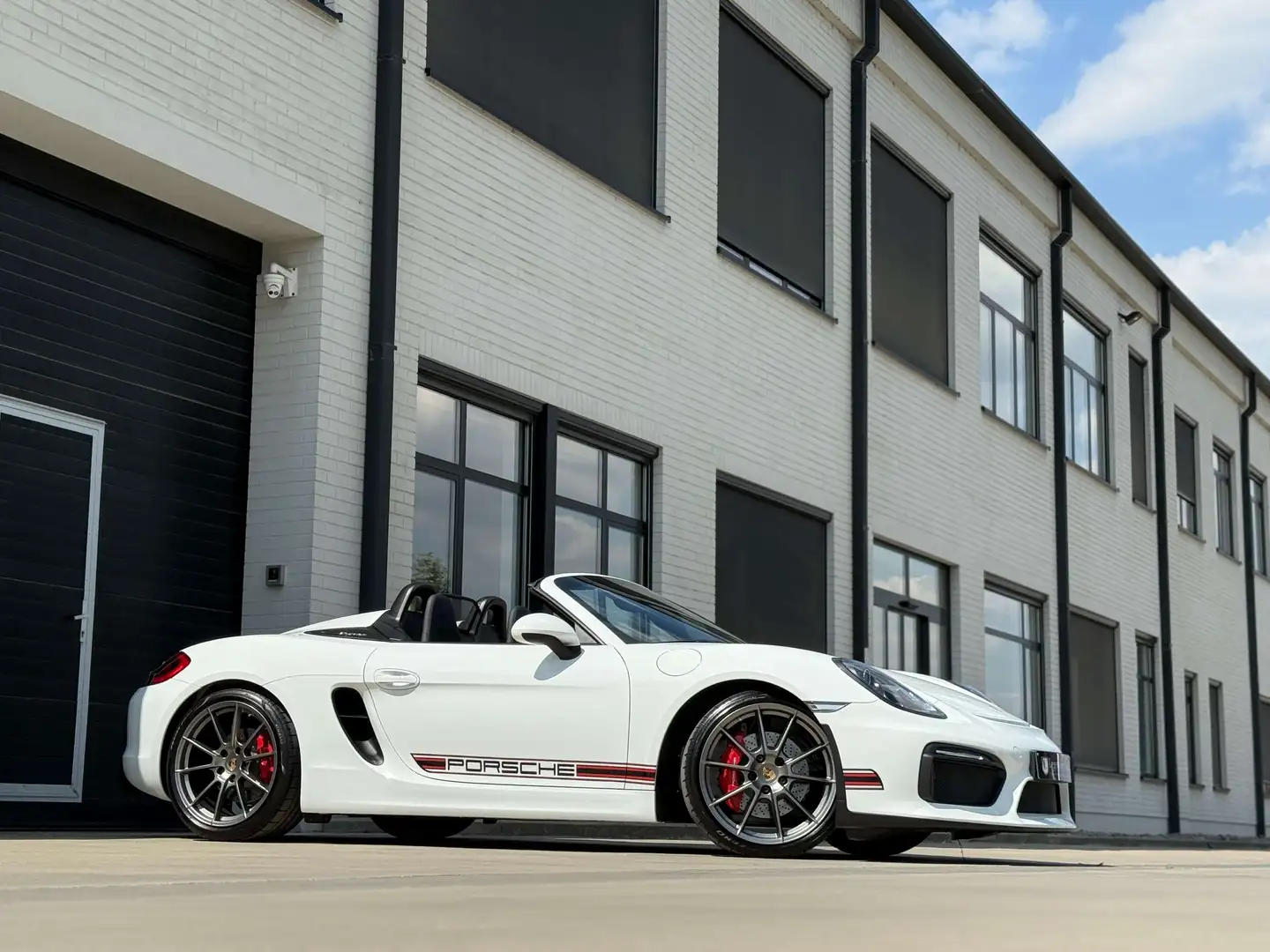 Porsche Boxster Spyder 3.8i Blanc - 2