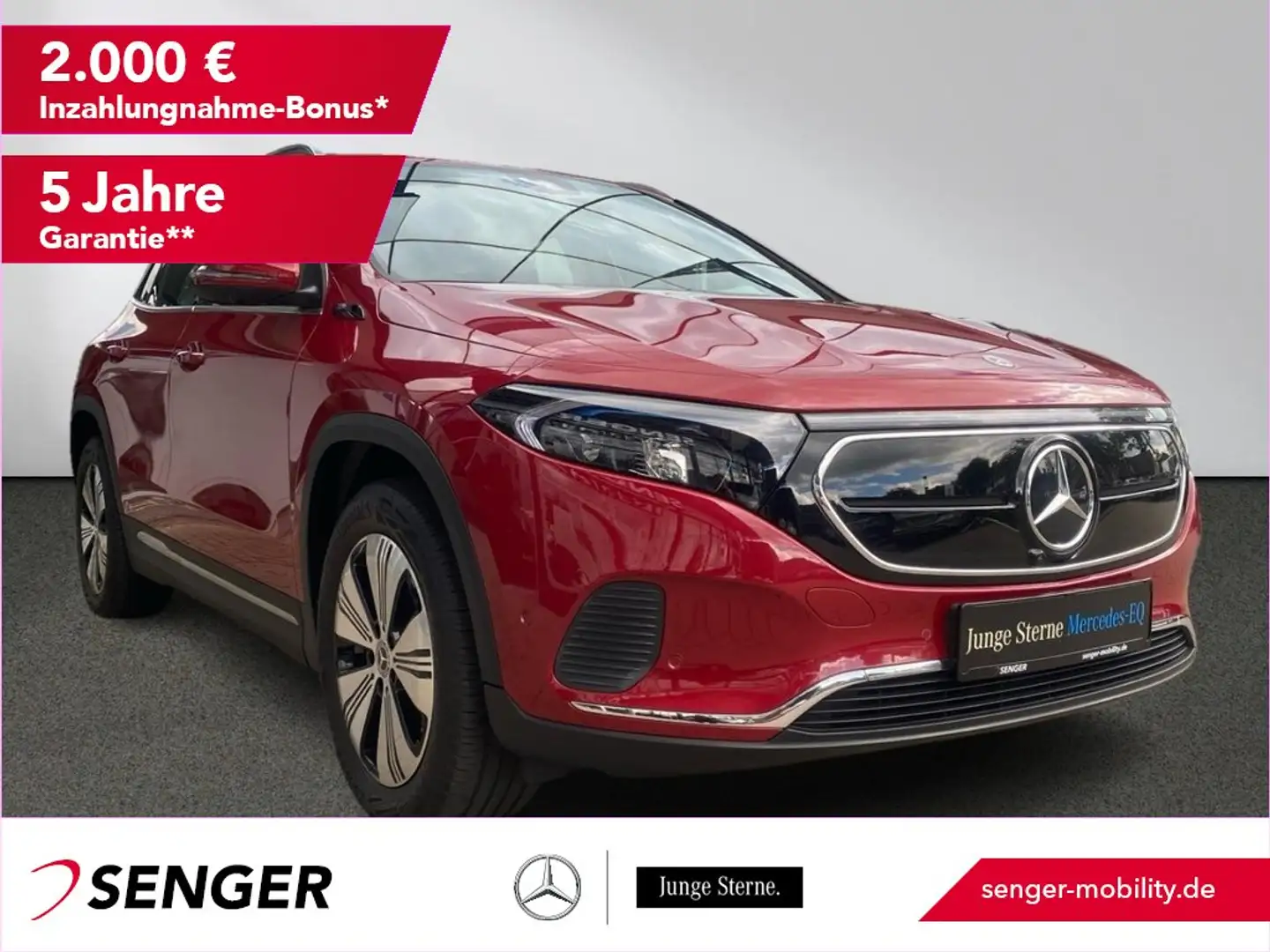 Mercedes-Benz EQA 300 4M Progressive 360°-Kamera Ambiente LED Rot - 1