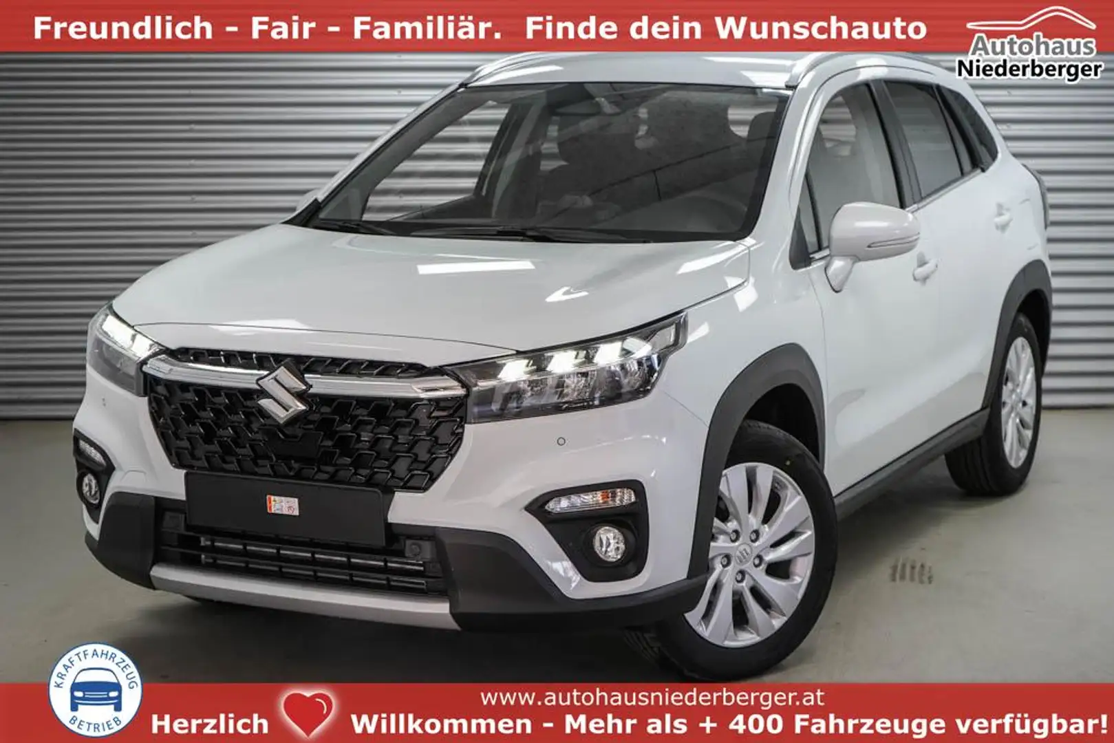 Suzuki S-Cross 1,4 2WD MT Mild-Hybrid GL+ - LAGER -LAG. 95 kW ... Wit - 1