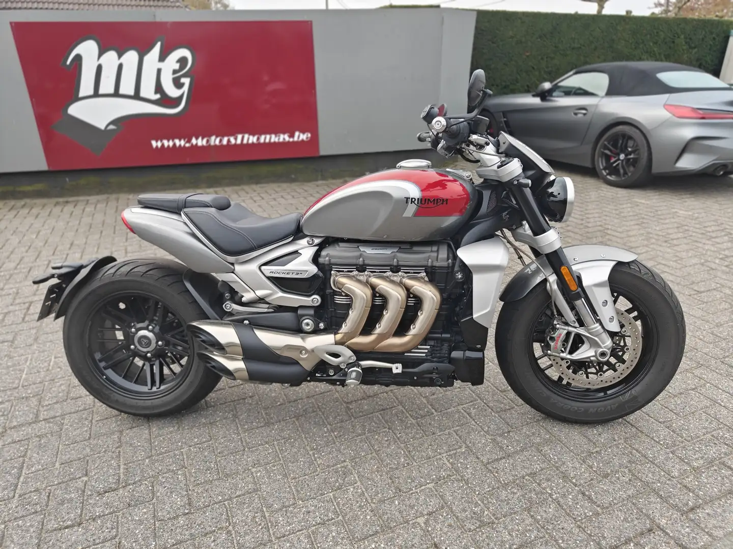 Triumph Rocket 3 R Plateado - 2