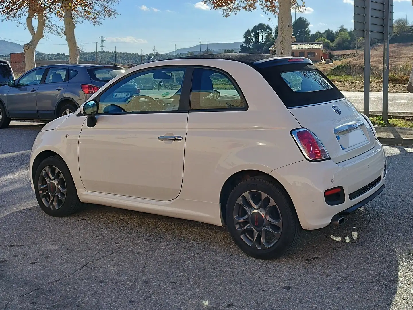 Fiat 500 1.2 Lounge Blanco - 2